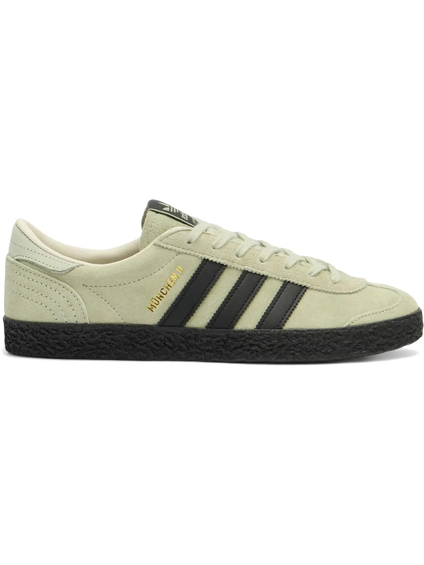 Мужские кроссовки Lifestyle Adidas Munchen II SPZL — изображение 1 из 1, зеленый/черный/зеленый