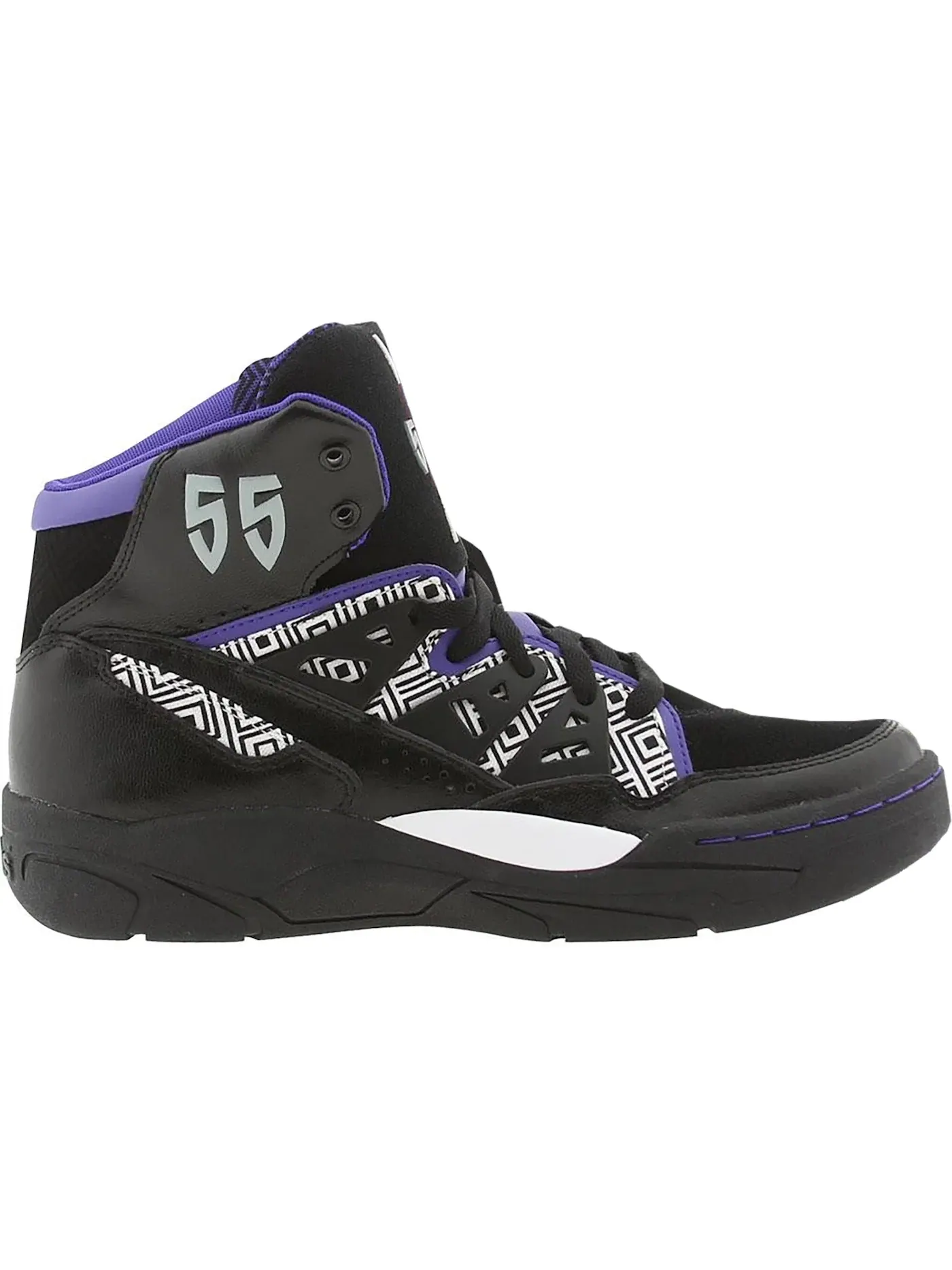 Мужские кроссовки Lifestyle Adidas Mutombo — изображение 1 из 1, черный/фиолетовый/белый
