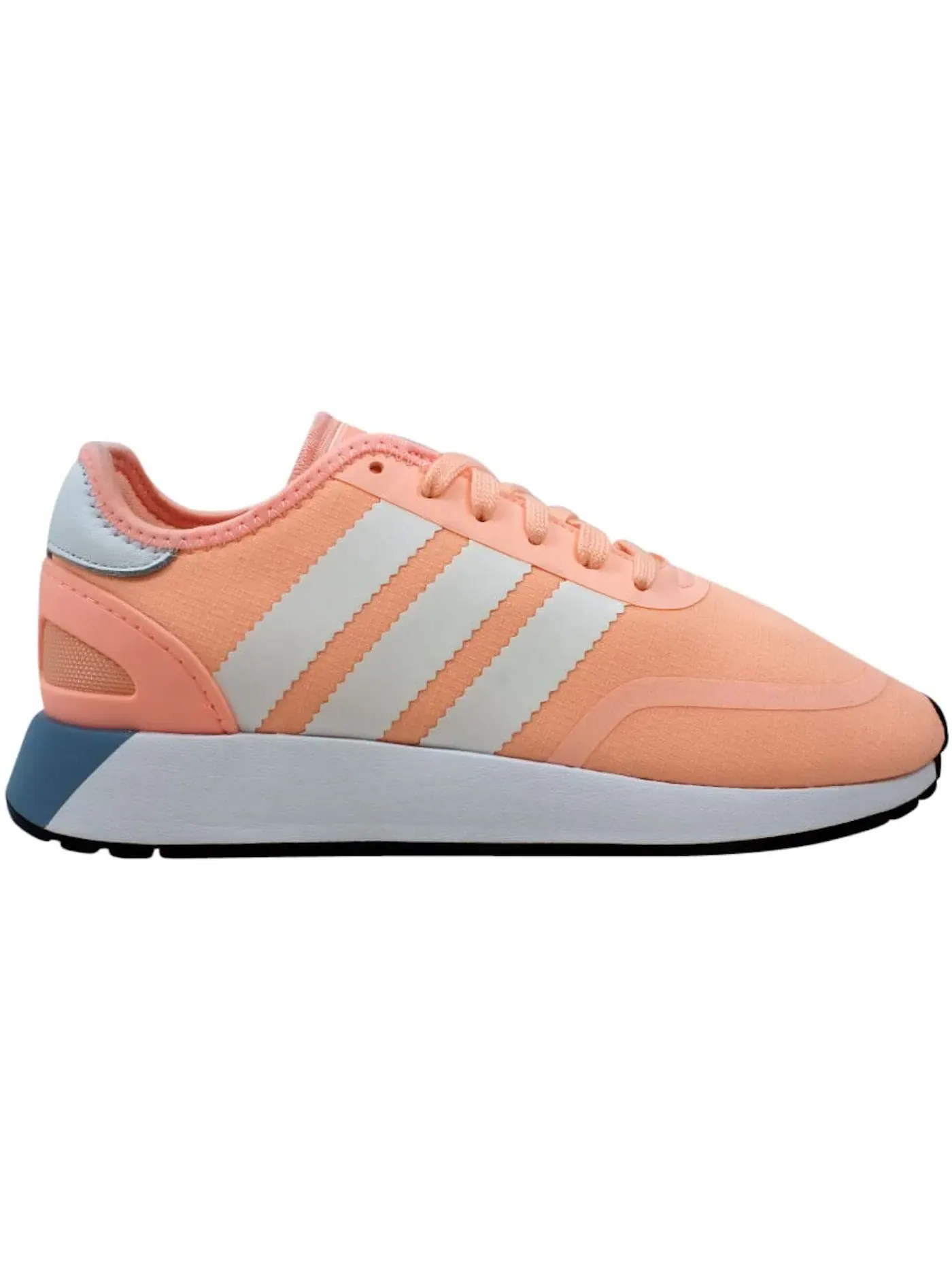 Женские кроссовки с носком Pink/White Black Adidas N-5923 W — изображение 1 из 1, розовый/белый черный