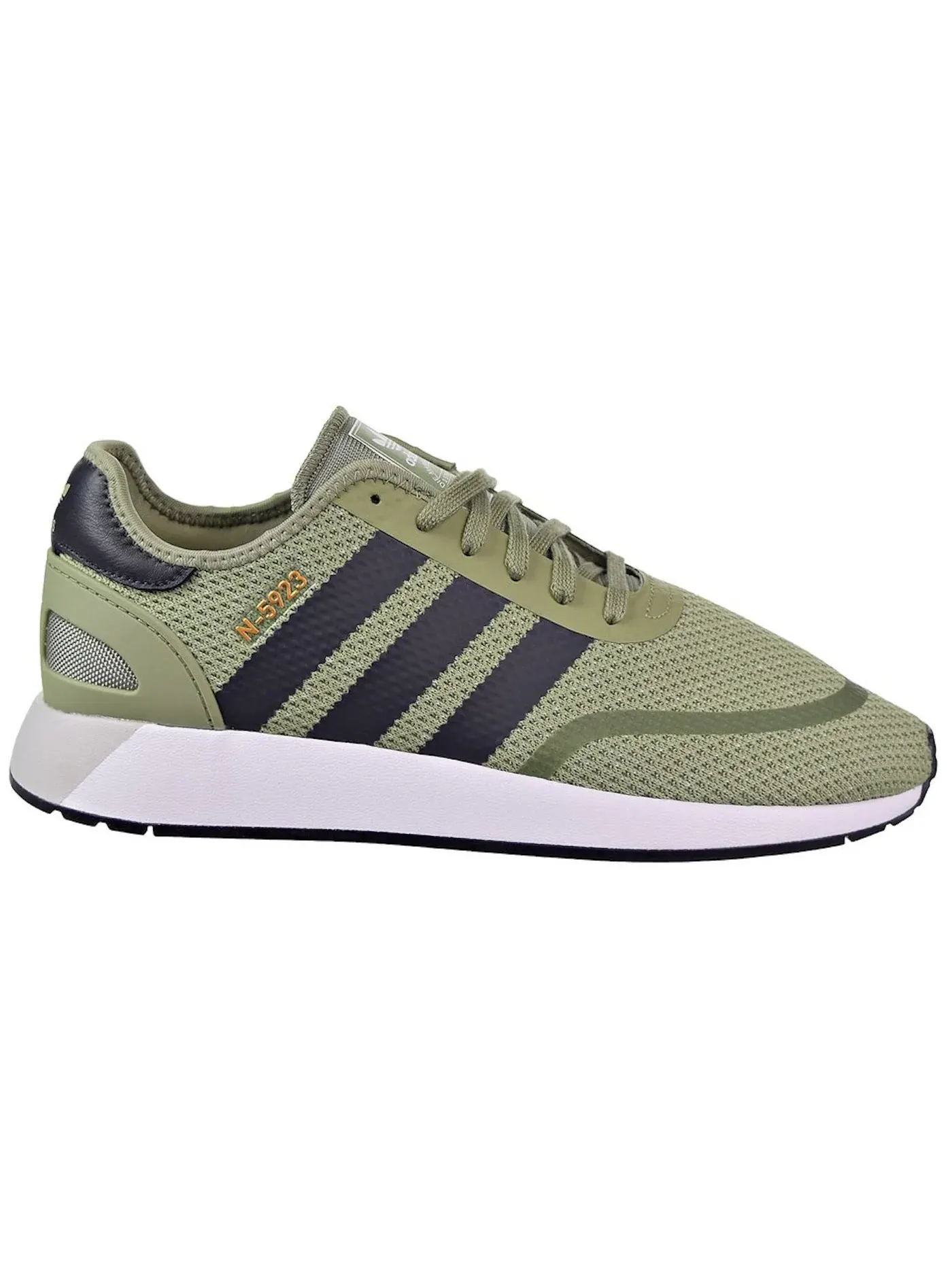 Мужские кроссовки Lifestyle Adidas N-5923 — изображение 1 из 1, зеленый//белый