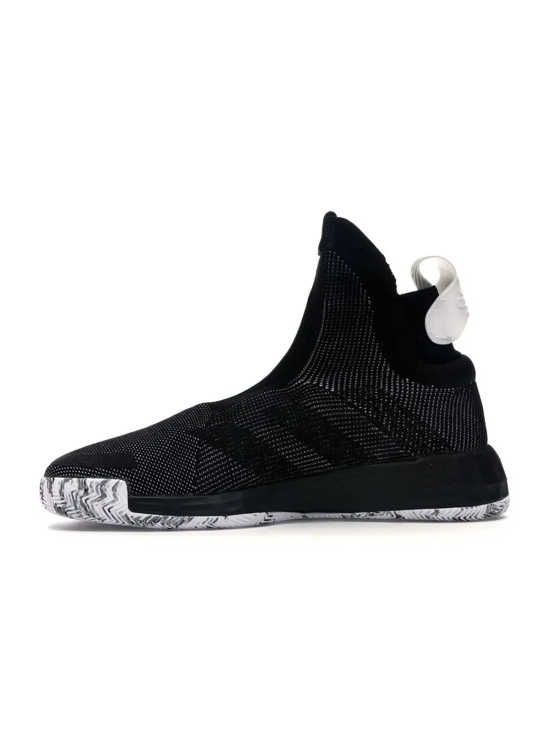 Мужские кроссовки с бесшнуровкой N3xt L3v3l Adidas — изображение 3 из 4, черный белый черный