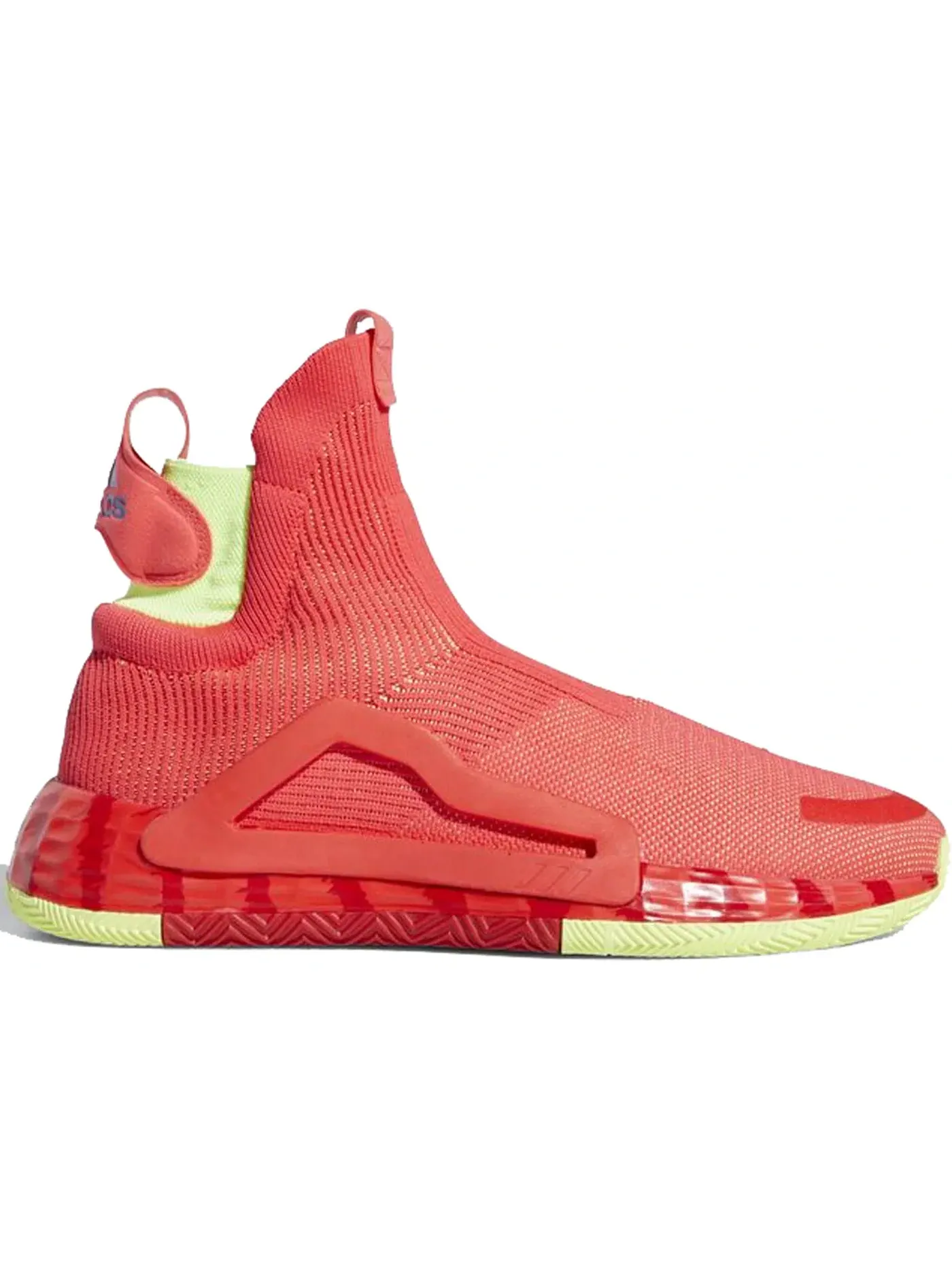 Мужские кроссовки баскетбольные Adidas N3xt L3v3l — изображение 1 из 1, красный//-желтый