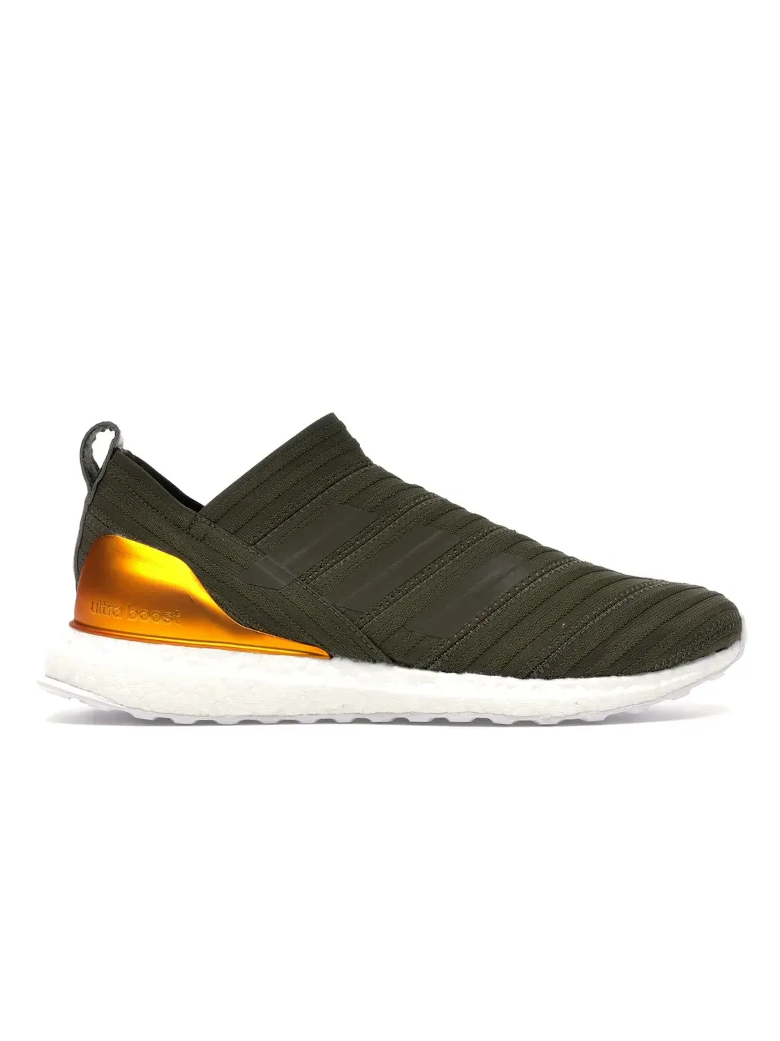 Мужские кроссовки с принтом Adidas Nemeziz Tango 17 Ultra Boost Kith — изображение 1 из 4, оливковый