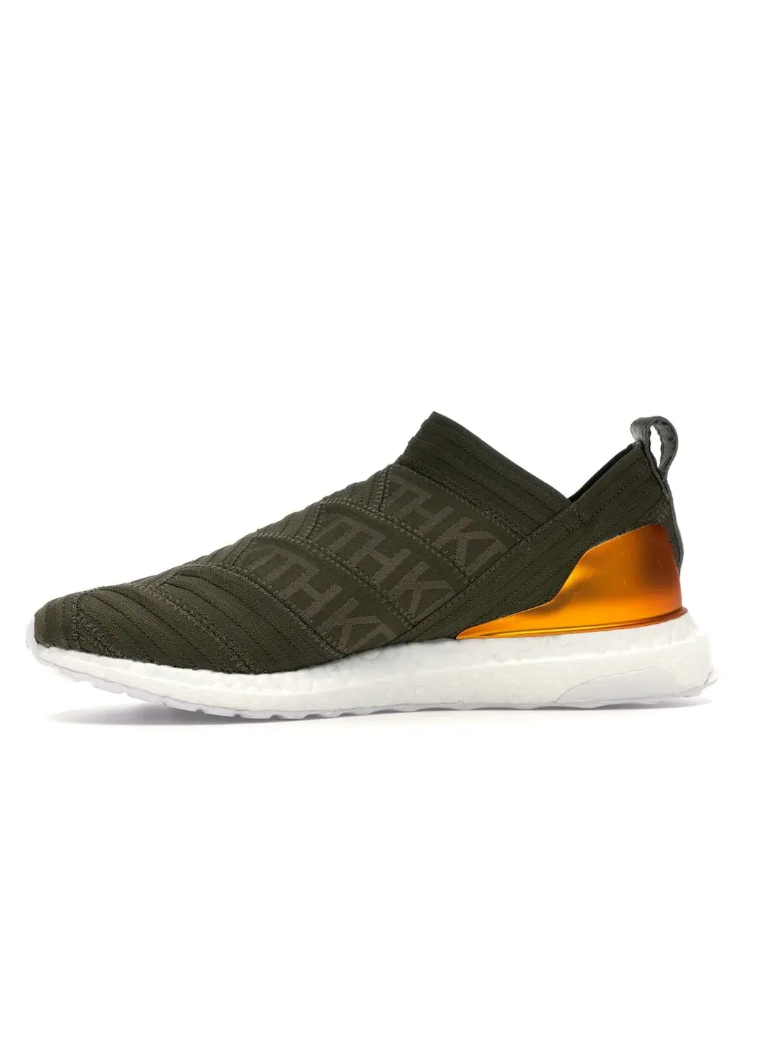 Мужские кроссовки с принтом Adidas Nemeziz Tango 17 Ultra Boost Kith — изображение 3 из 4, оливковый