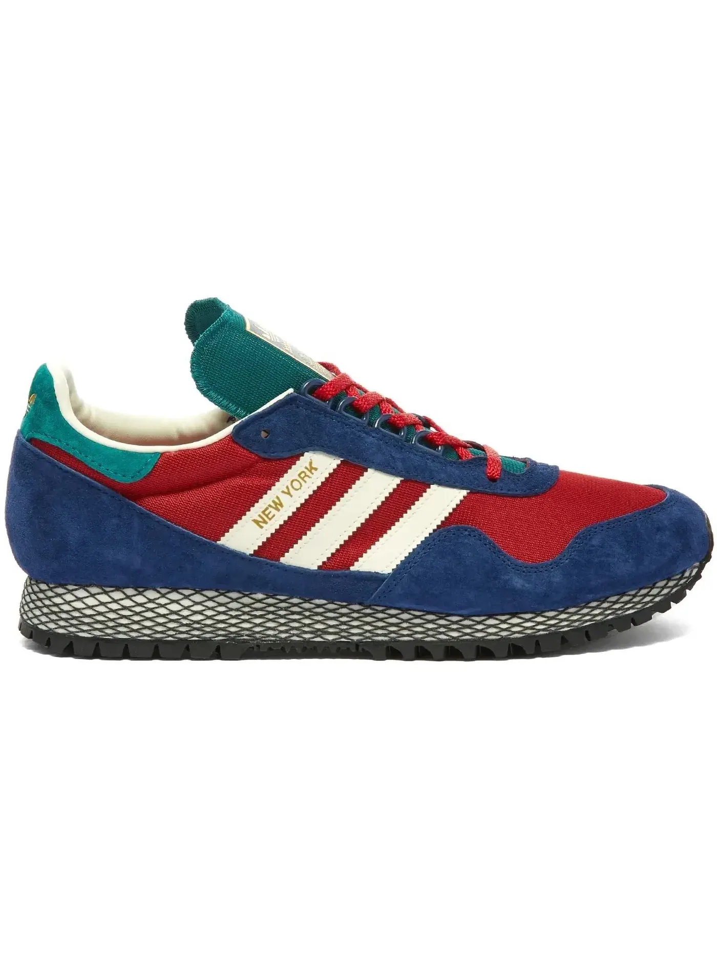 Мужские кроссовки Lifestyle Adidas New York — изображение 1 из 1, красный/темно-синий