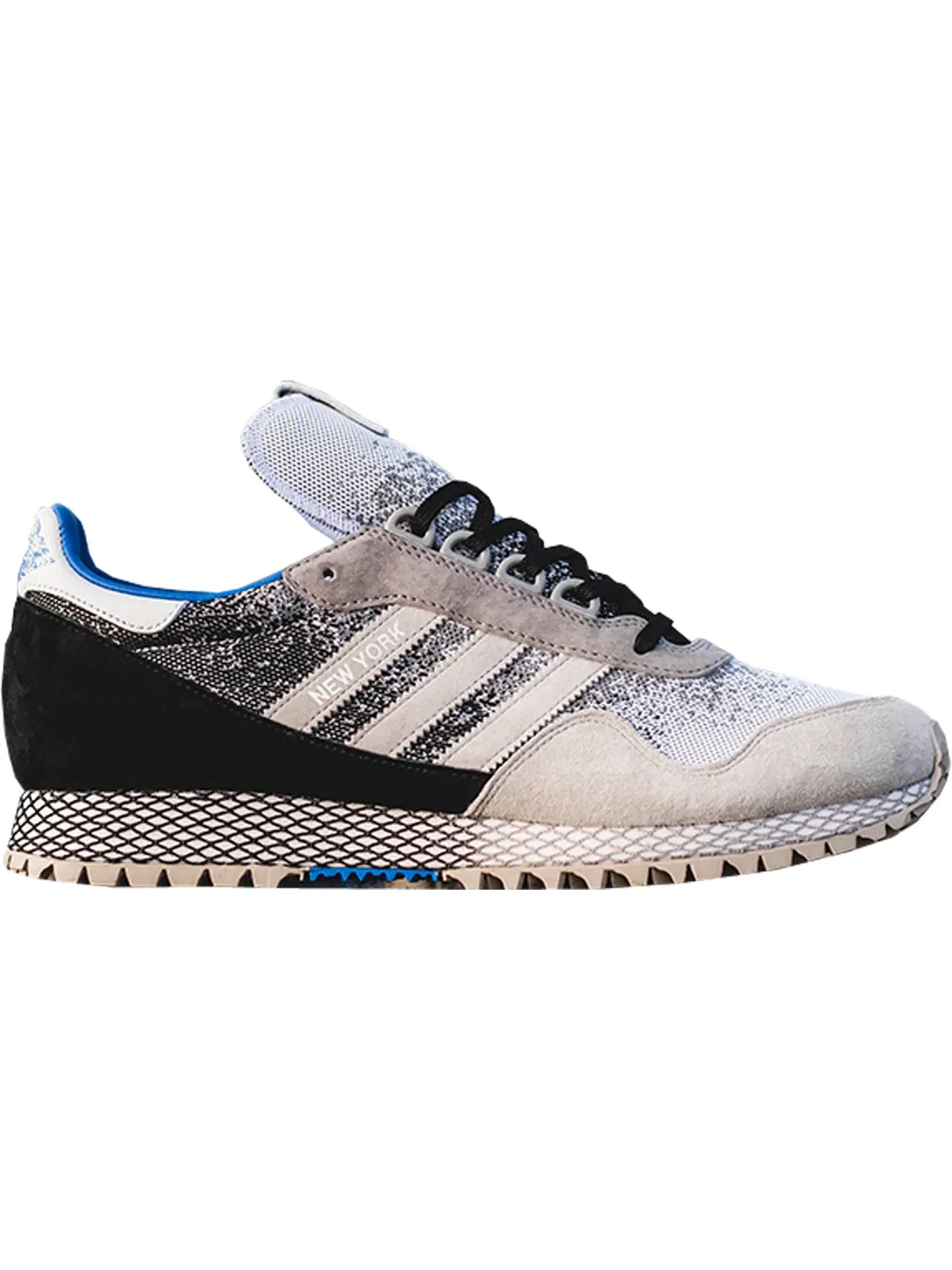 Мужские кроссовки Lifestyle Adidas New York — изображение 1 из 1, черный белый прозрачный