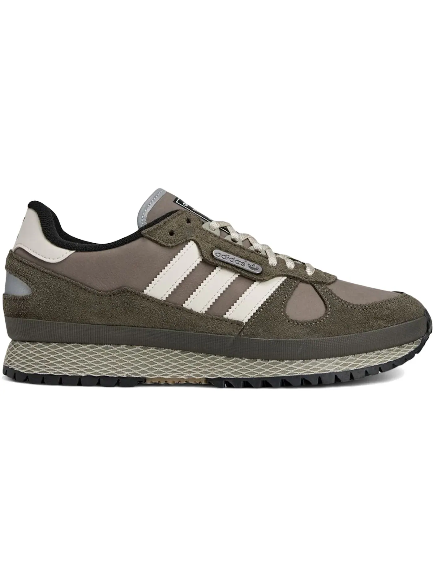 Мужские кроссовки Lifestyle Adidas New York Outdoor SPZL — изображение 1 из 1, черный/белый