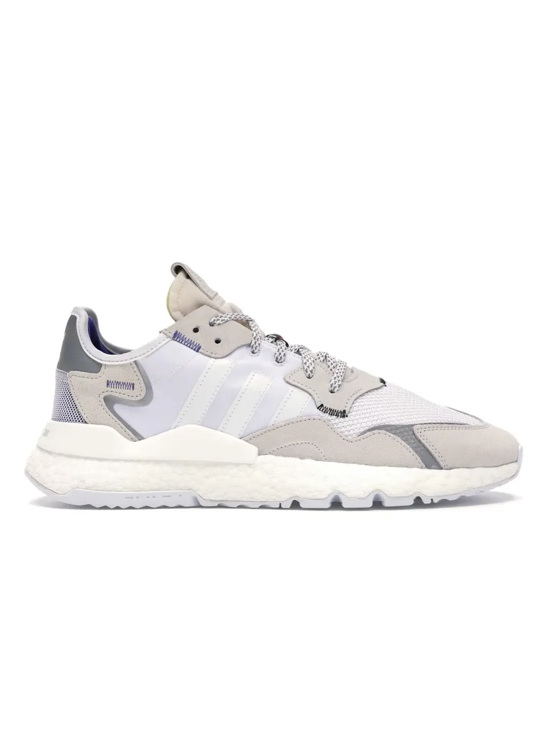 Мужские кроссовки Lifestyle с длинным рукавом Adidas Nite Jogger — изображение 1 из 4, белый