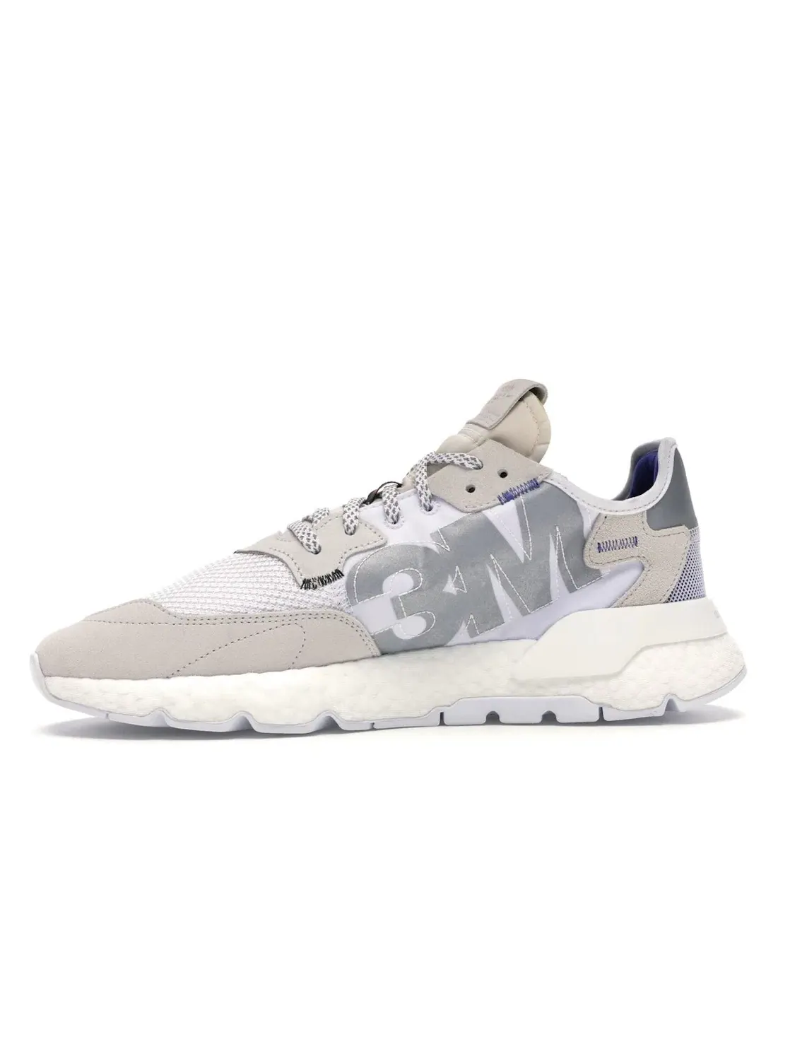 Мужские кроссовки Lifestyle с длинным рукавом Adidas Nite Jogger — изображение 3 из 4, белый