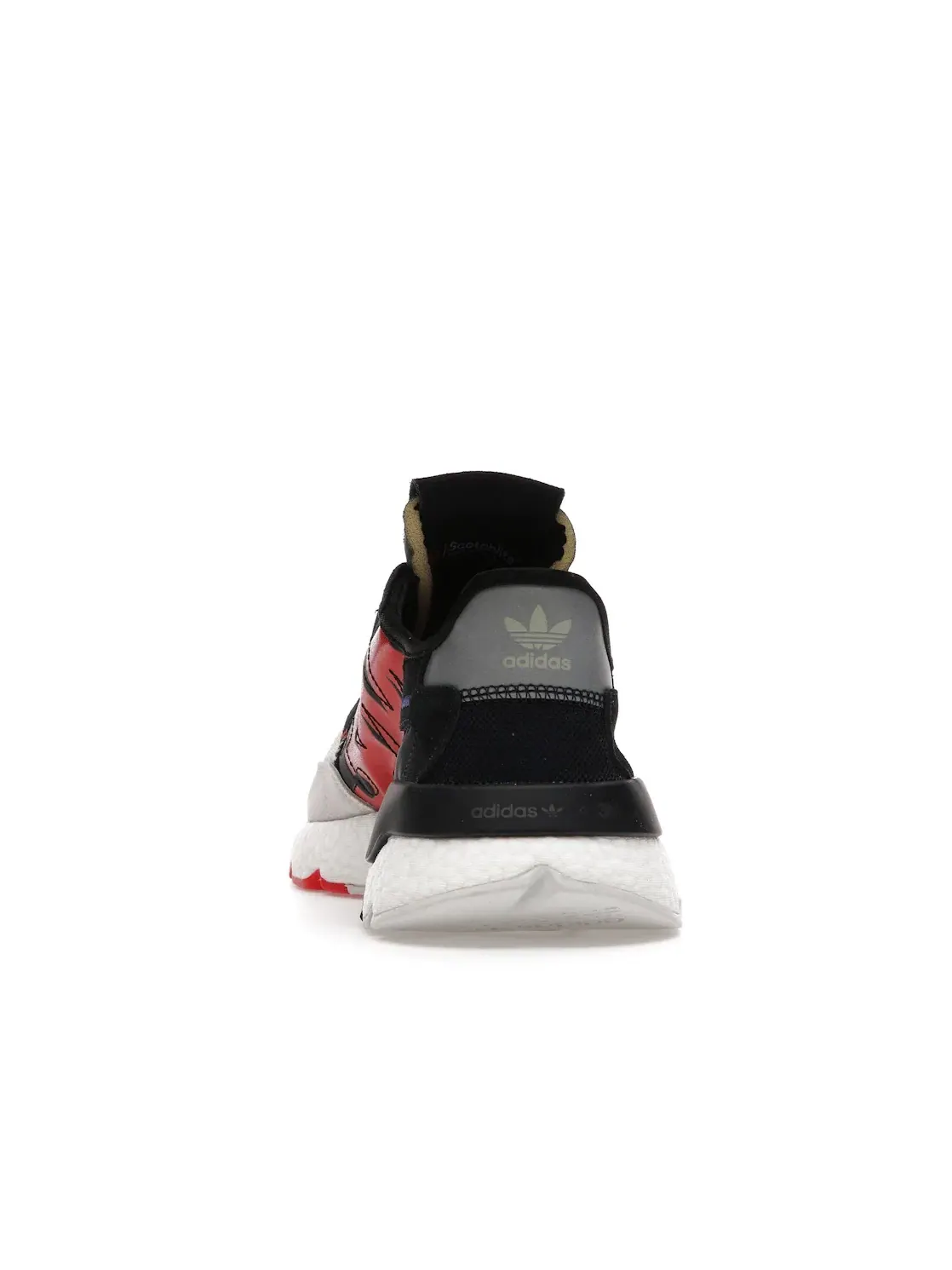 Мужские кроссовки Lifestyle с принтом Adidas Nite Jogger — изображение 4 из 4, черный черный белый