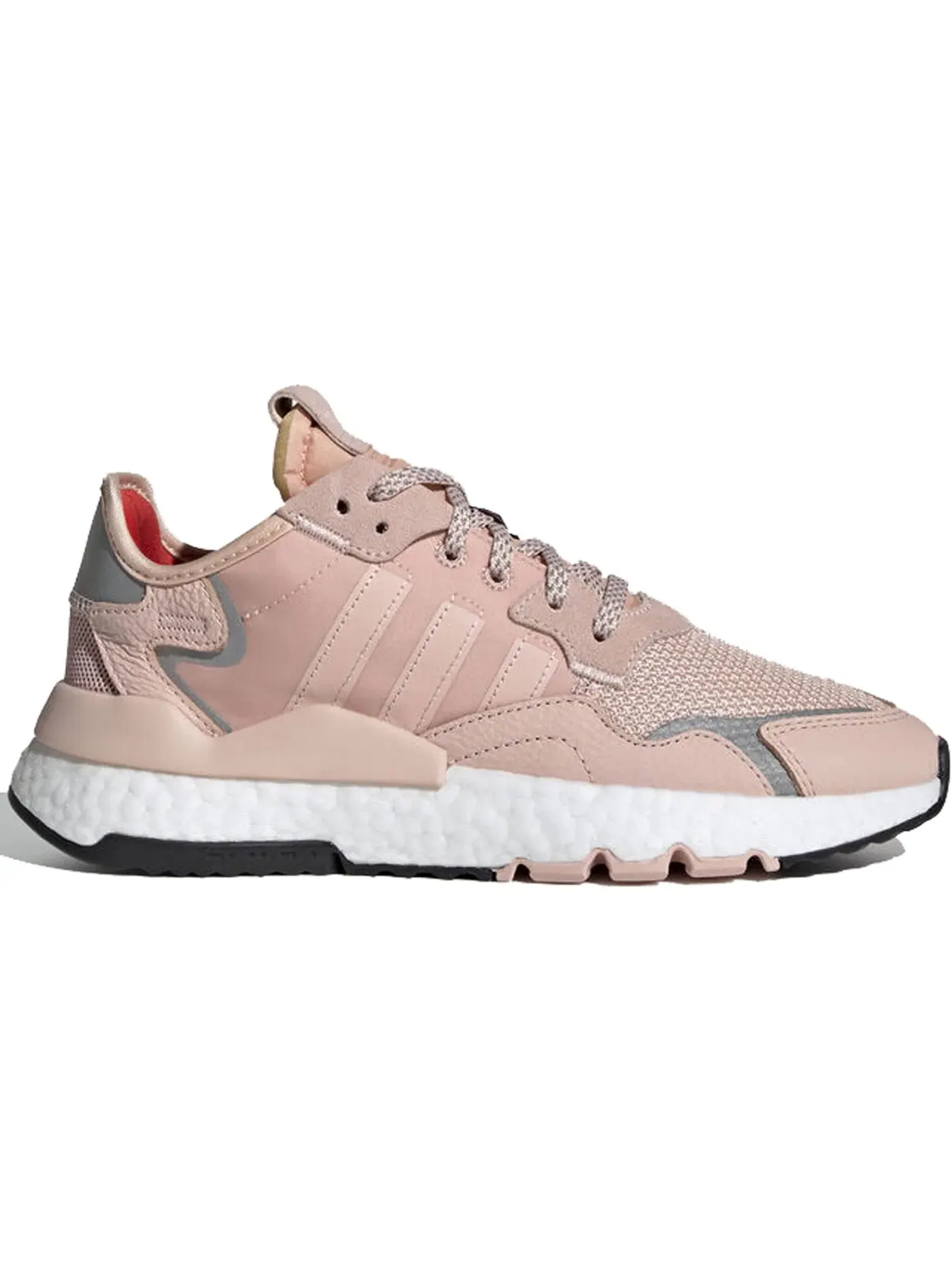 Женские кроссовки Lifestyle Adidas Nite Jogger — изображение 1 из 1, розовый