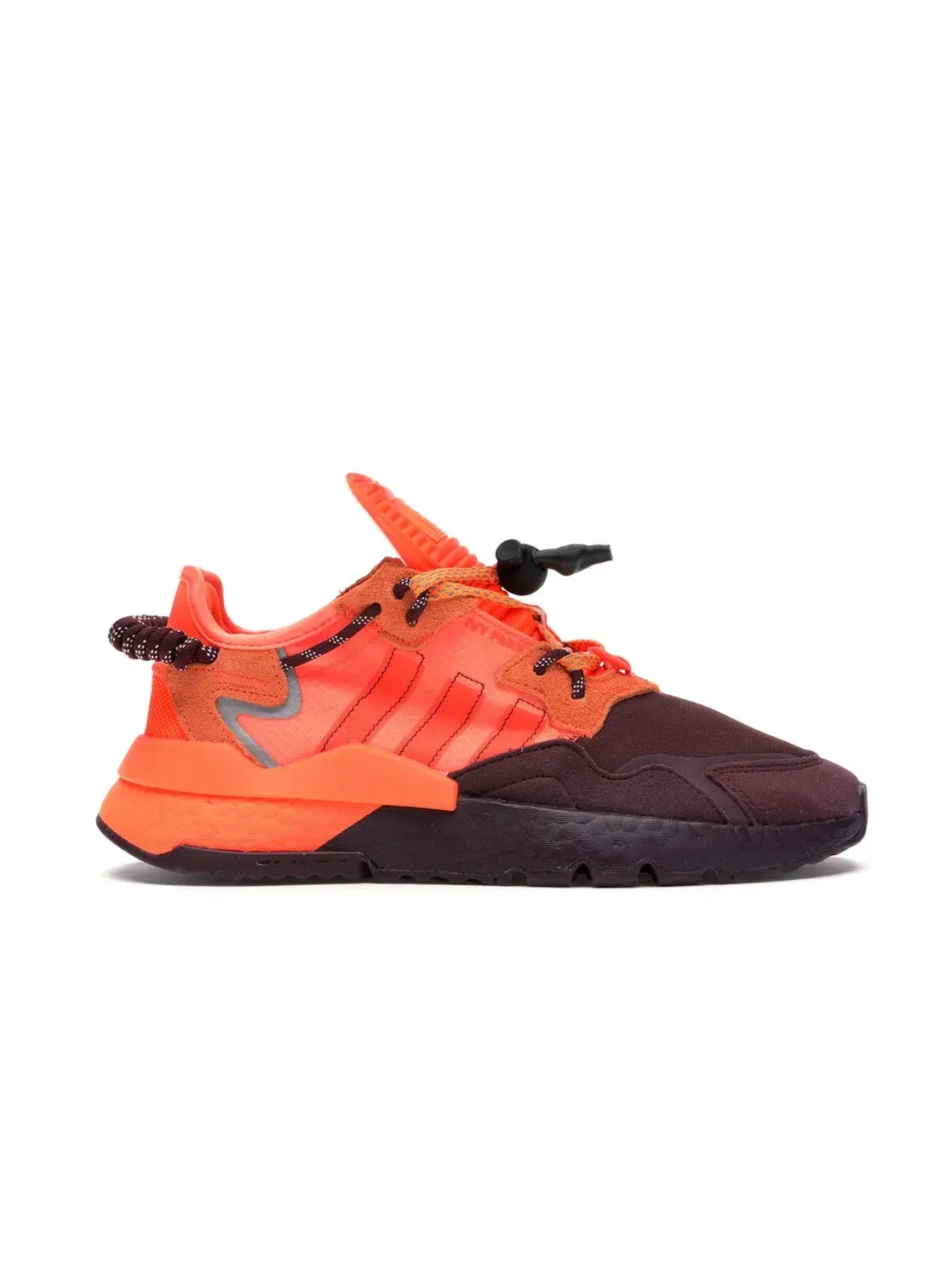 Мужские кроссовки с коллаборацией Beyonce Ivy Park Adidas Nite Jogger — изображение 1 из 4, оранжевый