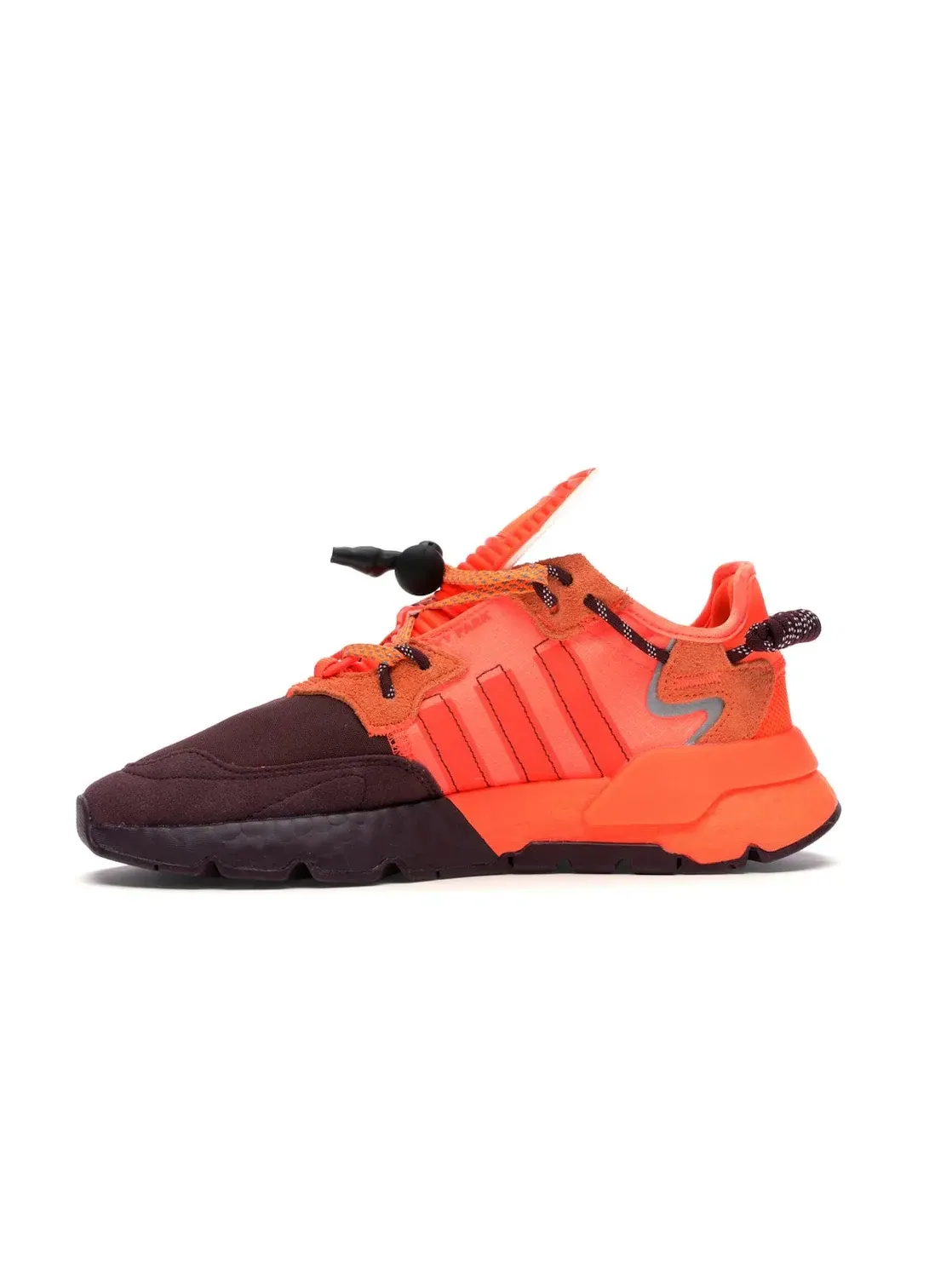 Мужские кроссовки с коллаборацией Beyonce Ivy Park Adidas Nite Jogger — изображение 3 из 4, оранжевый