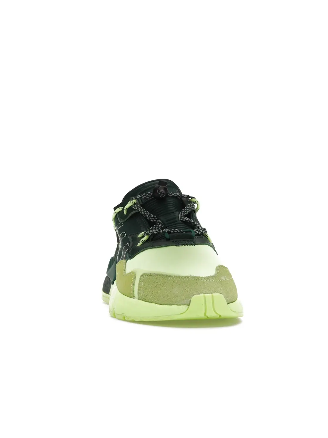 Мужские кроссовки Lifestyle Adidas Nite Jogger — изображение 2 из 4, темный зеленый/-желтый