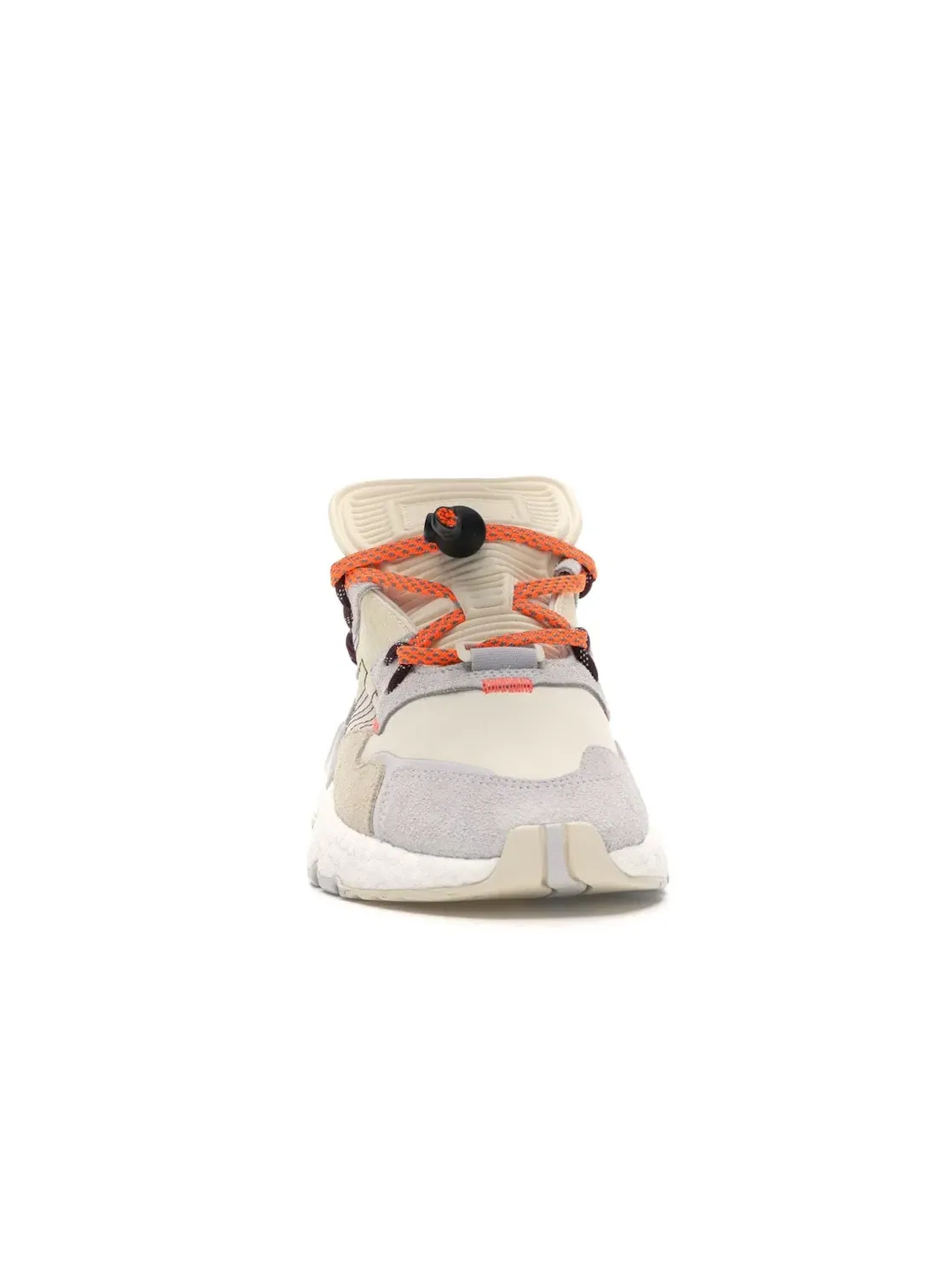 Мужские кроссовки с контрастными вставками Adidas Nite Jogger — изображение 2 из 4, серый/оранжевый