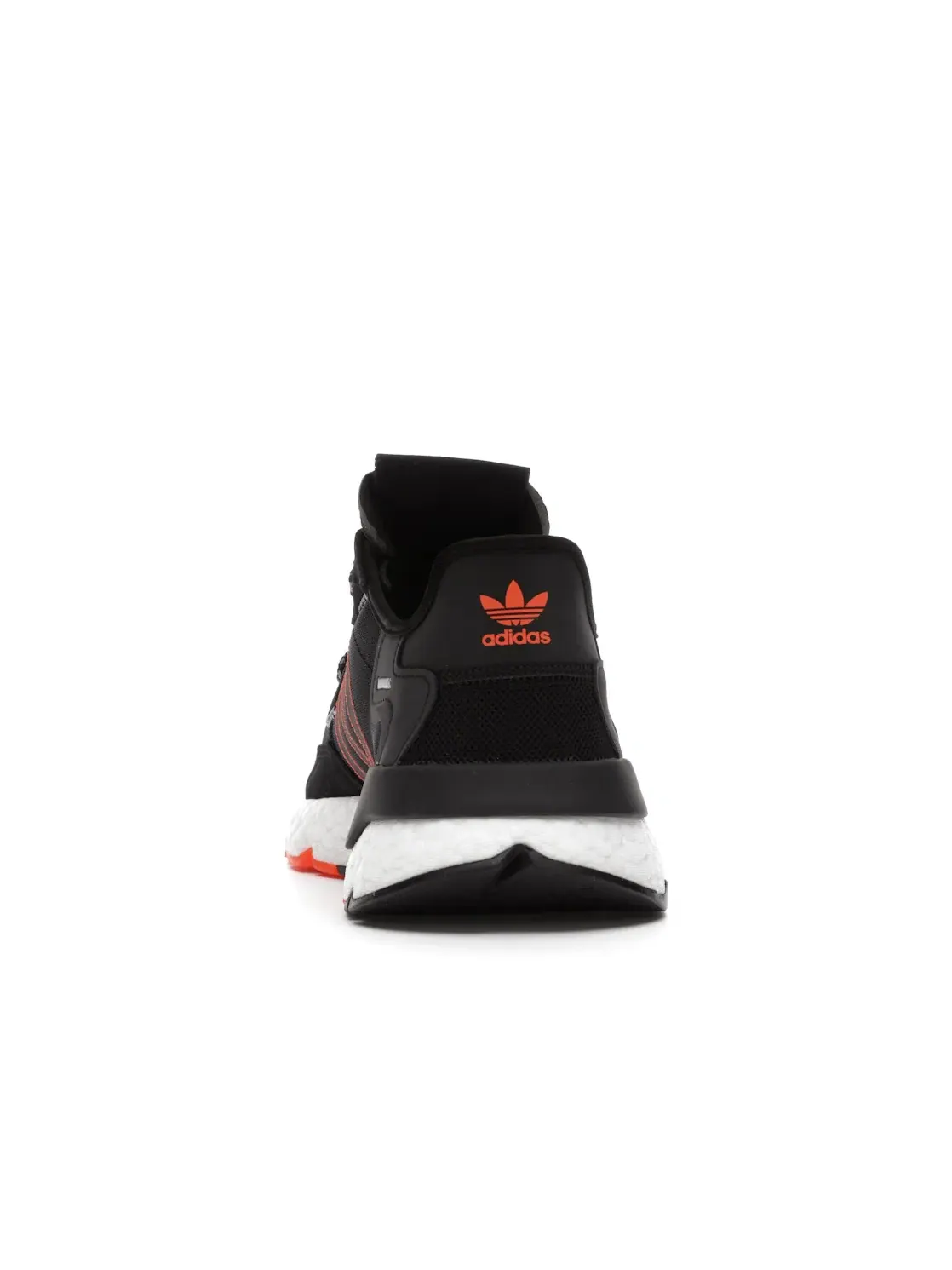 Мужские кроссовки Lifestyle Nite Jogger Adidas — изображение 4 из 4, черный/белый/оранжевый