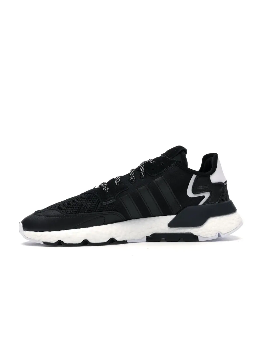 Мужские кроссовки Lifestyle Adidas Nite Jogger — изображение 3 из 4, черный черный
