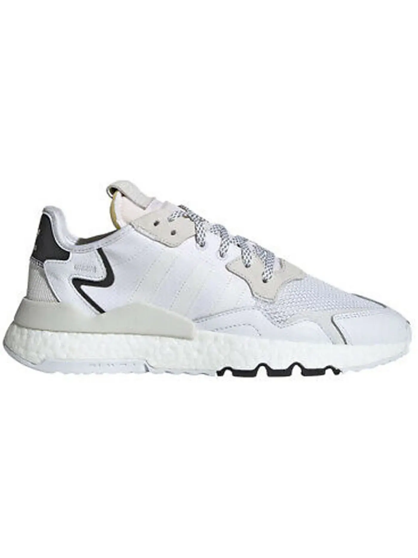 Мужские кроссовки Lifestyle Nite Jogger Adidas — изображение 1 из 1, белый белый белый