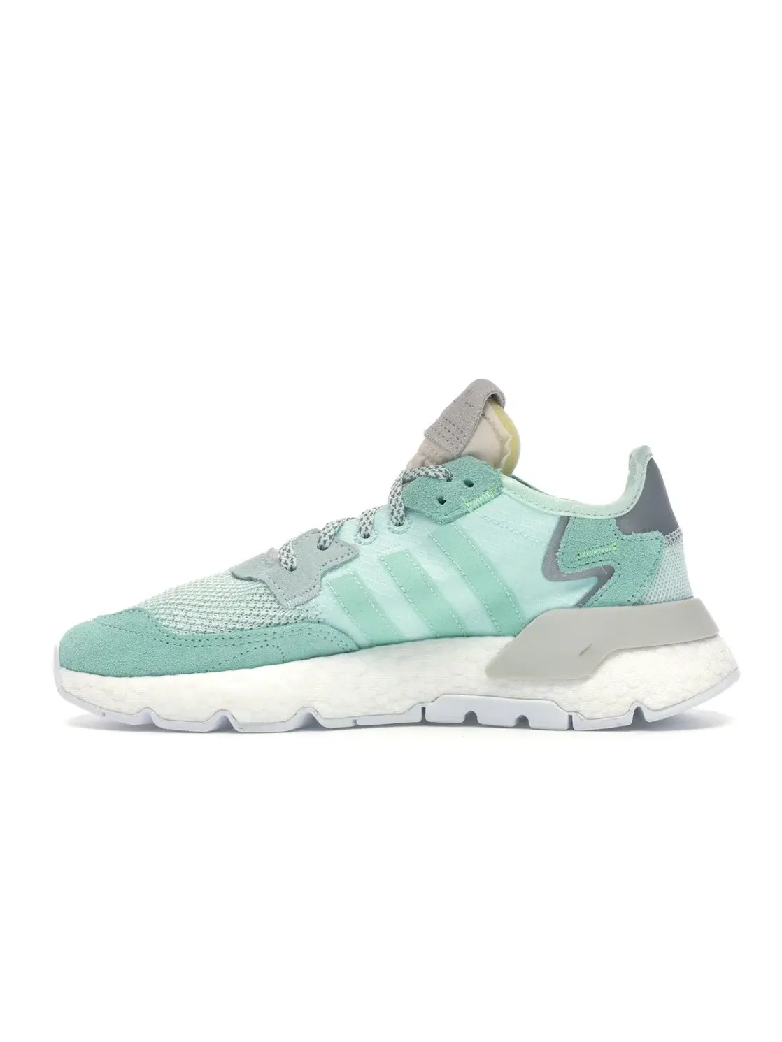 Женские кроссовки Lifestyle Nite Jogger Adidas — изображение 3 из 4, прозрачный/белый