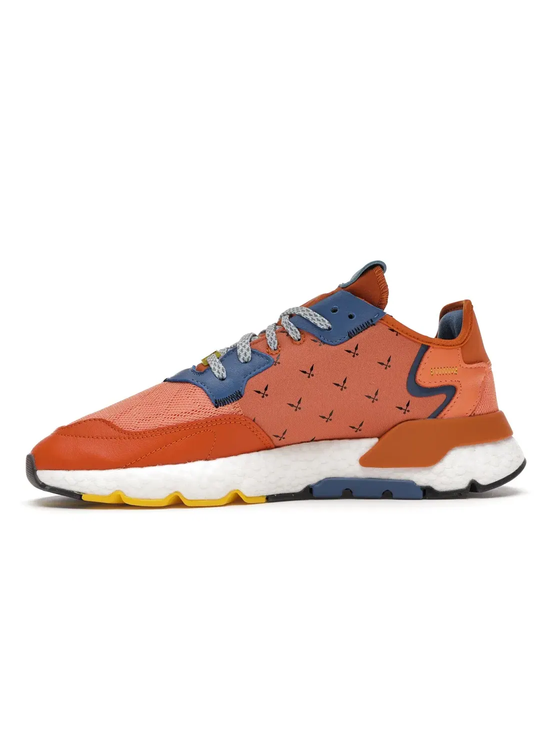 Мужские кроссовки Lifestyle Adidas Nite Jogger — изображение 3 из 4, оранжевый