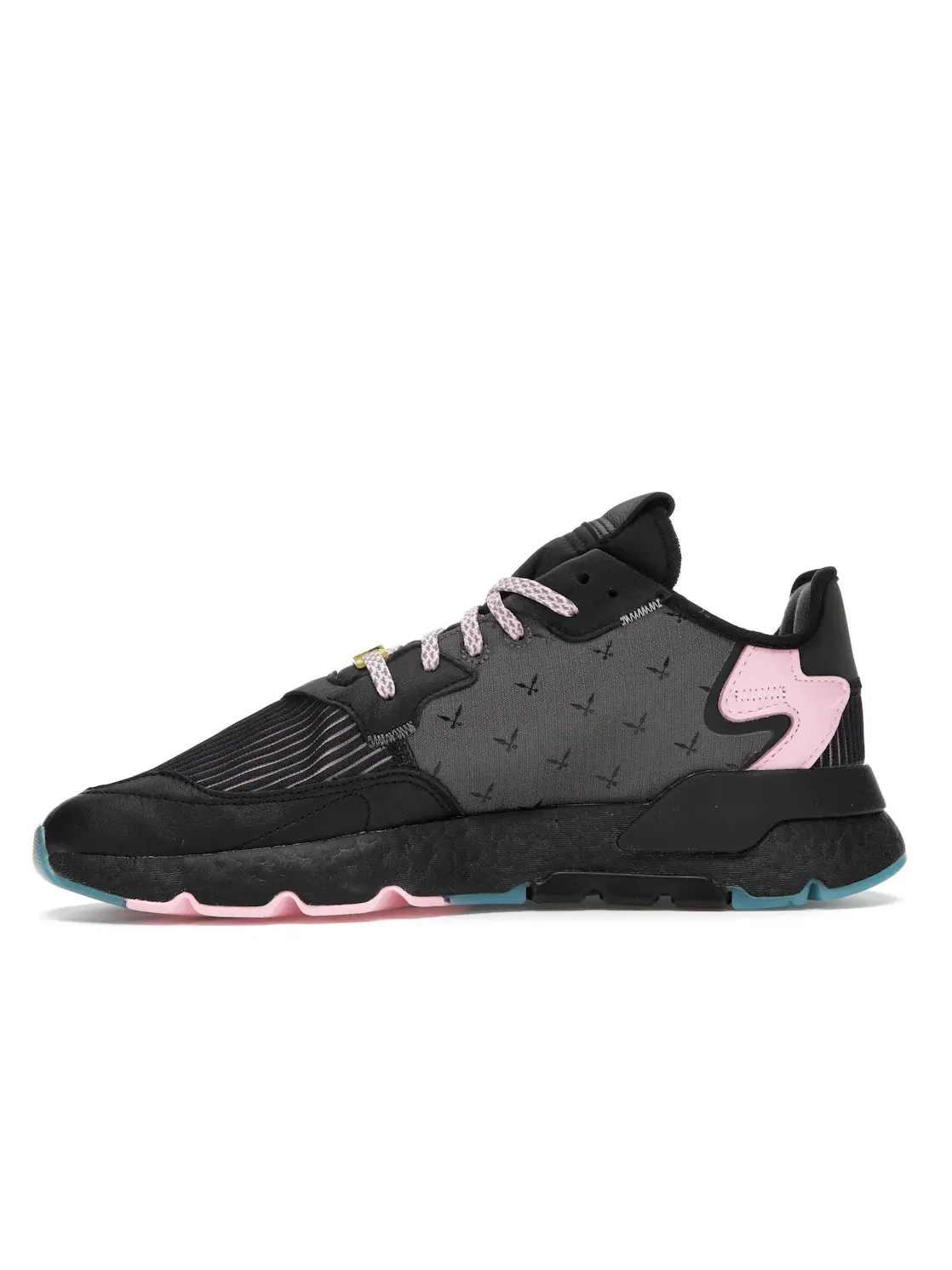 Мужские кроссовки Lifestyle Adidas Nite Jogger — изображение 3 из 4, черный/серый/синий