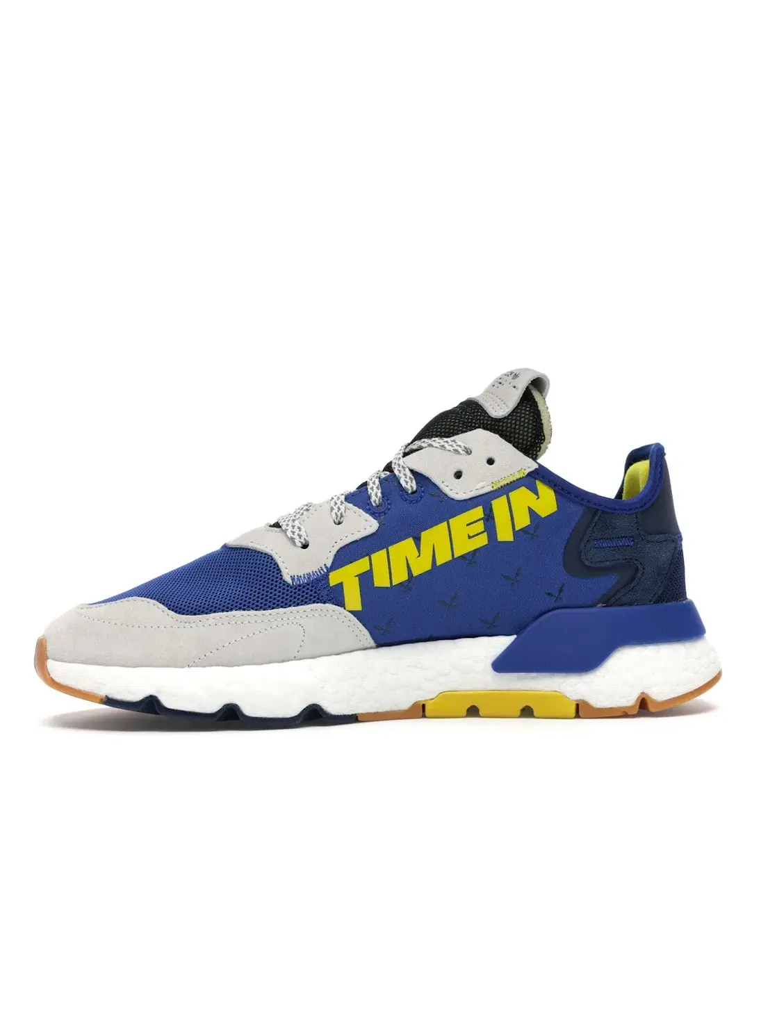 Мужские кроссовки Lifestyle Adidas Nite Jogger — изображение 3 из 4, синий/желтый/черный