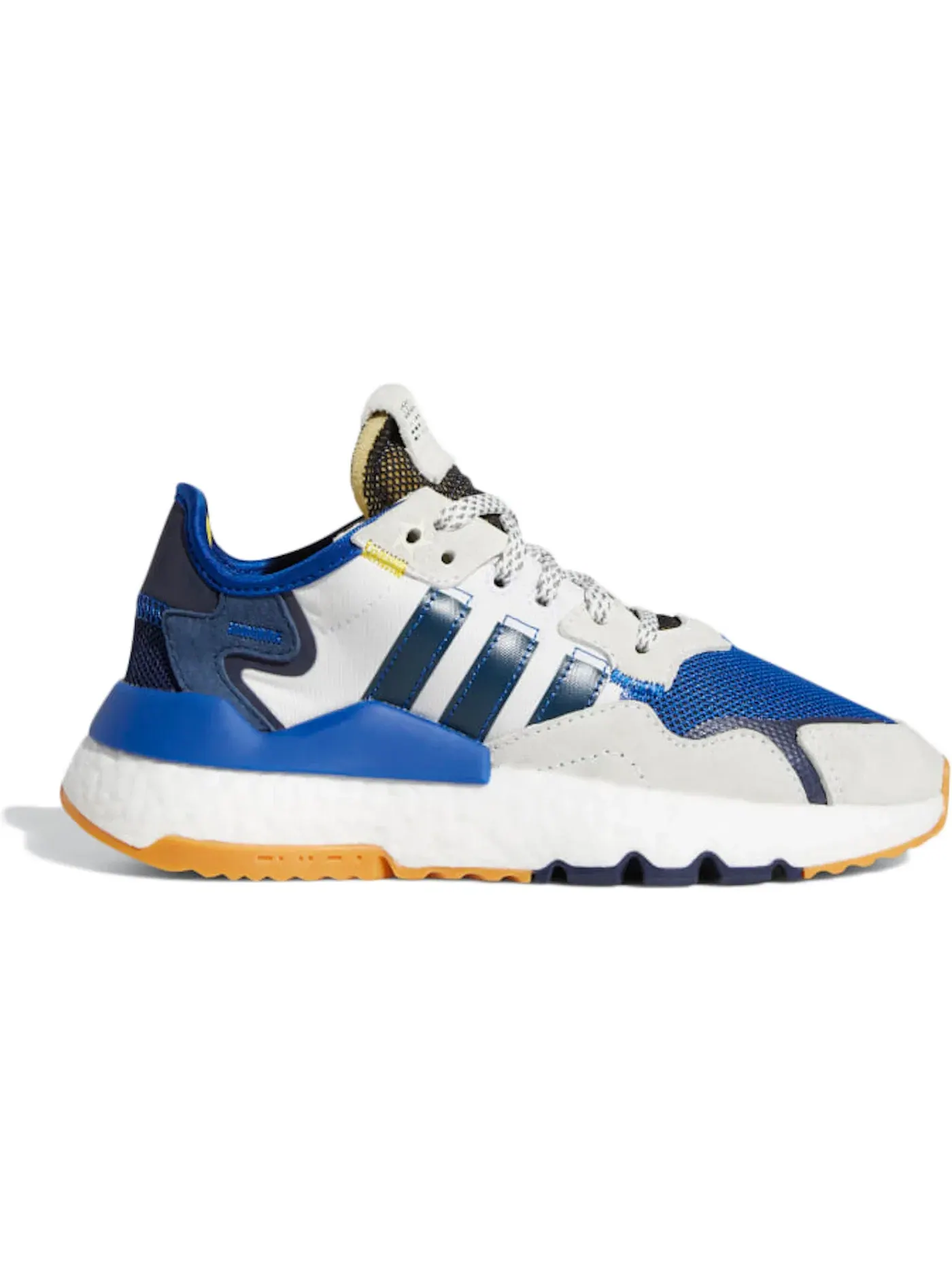 Детские кроссовки Lifestyle Adidas Nite Jogger — изображение 1 из 1, синий/желтый/черный