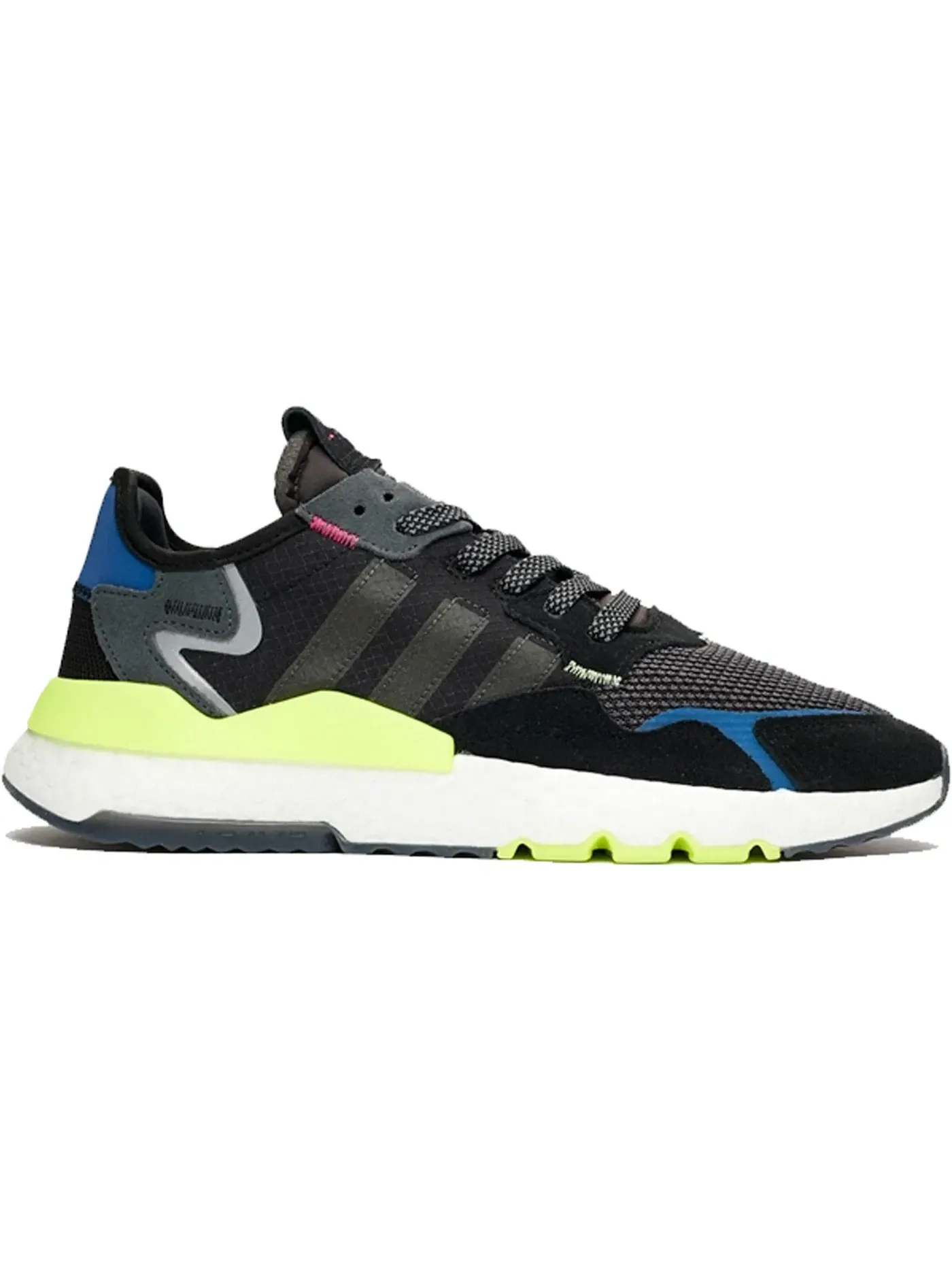Мужские кроссовки Lifestyle Adidas Nite Jogger — изображение 1 из 1, черный//серый
