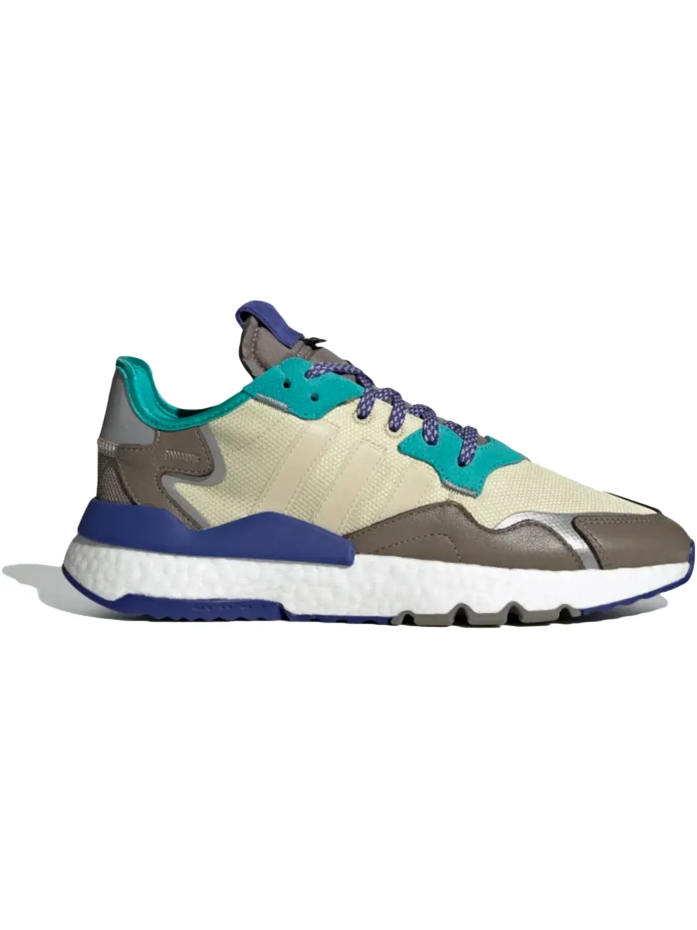 Мужские кроссовки Lifestyle Nite Jogger Adidas — изображение 1 из 1, песочный