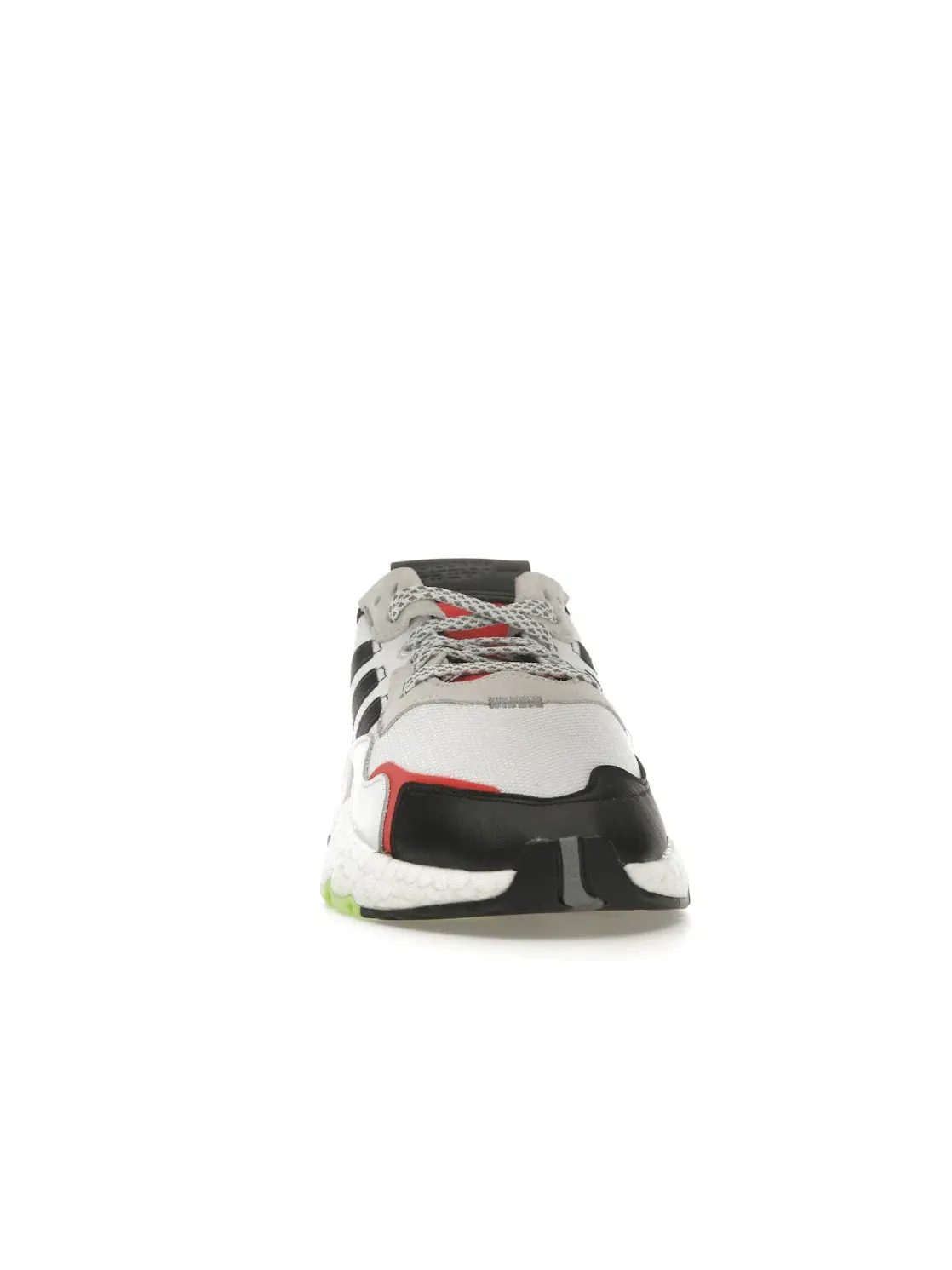 Мужские кроссовки с амортизацией Adidas Nite Jogger — изображение 2 из 4, белый черный-красный