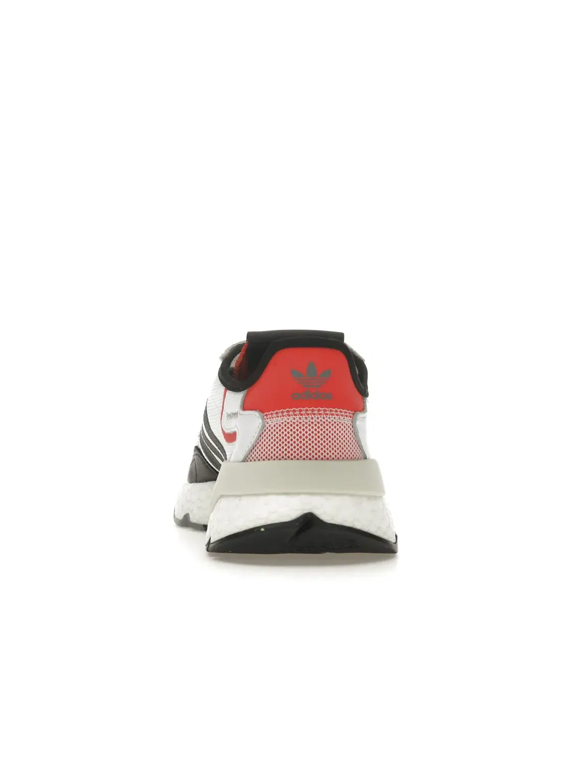 Мужские кроссовки с амортизацией Adidas Nite Jogger — изображение 4 из 4, белый черный-красный
