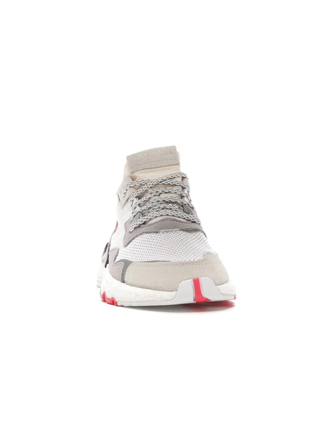Мужские кроссовки Lifestyle с подушкой Boost Adidas Nite Jogger — изображение 2 из 4, белый/белый/красный