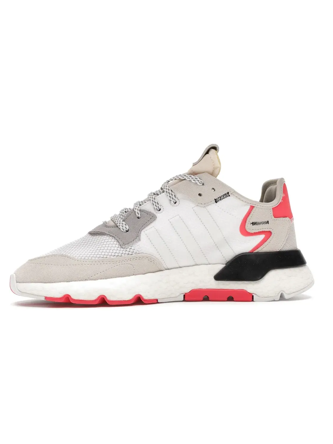 Мужские кроссовки Lifestyle с подушкой Boost Adidas Nite Jogger — изображение 3 из 4, белый/белый/красный