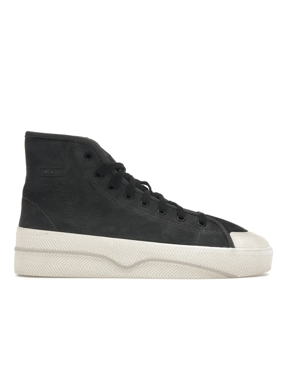 Мужские кроссовки с кожаным верхом Adidas Nizza 2 Leather — изображение 1 из 4, серый/белый