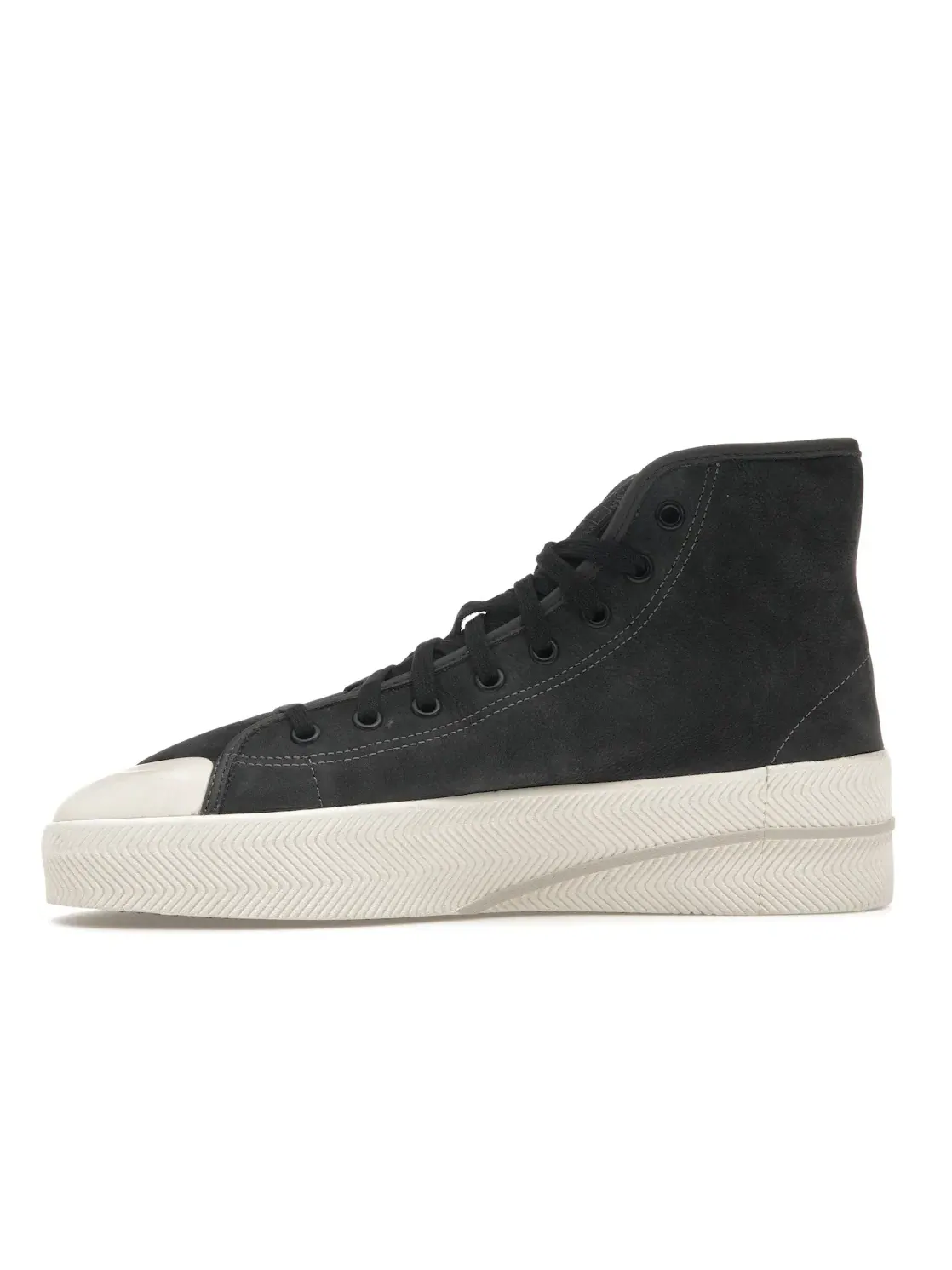 Мужские кроссовки с кожаным верхом Adidas Nizza 2 Leather — изображение 3 из 4, серый/белый