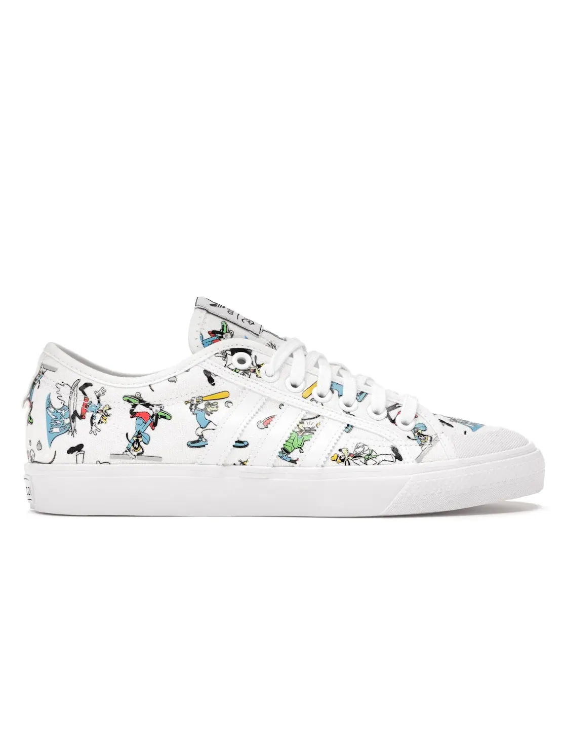 Мужские кроссовки Lifestyle Adidas Nizza — изображение 1 из 4, белый//черный
