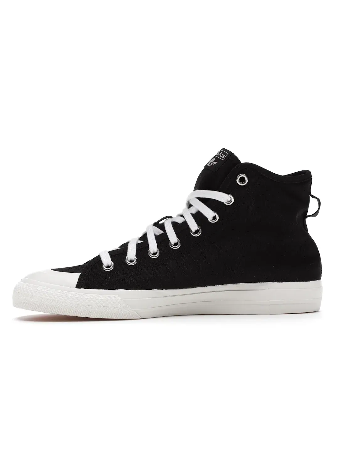 Мужские кроссовки повседневные Adidas Nizza Hi — изображение 3 из 4, черный/белый/белый