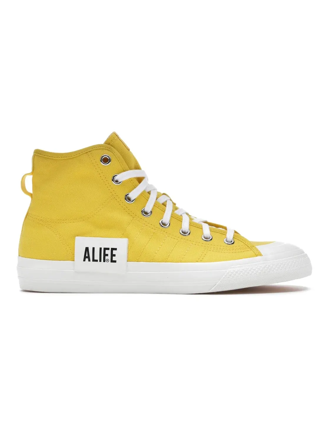 Мужские кроссовки Lifestyle Adidas Nizza Hi — изображение 1 из 4, белый/белый