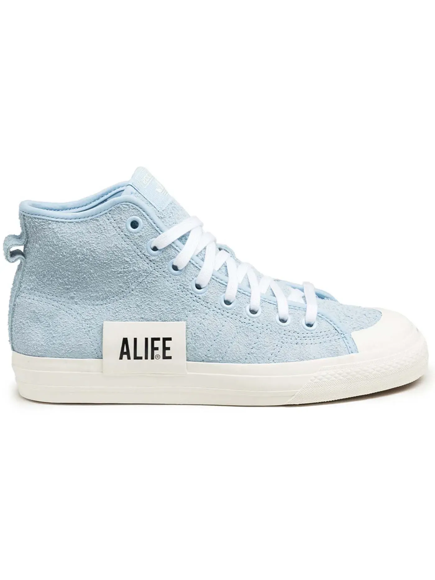 Мужские кроссовки с высоким верхом Adidas Nizza Hi Alife Clear Sky — изображение 1 из 1, прозрачный