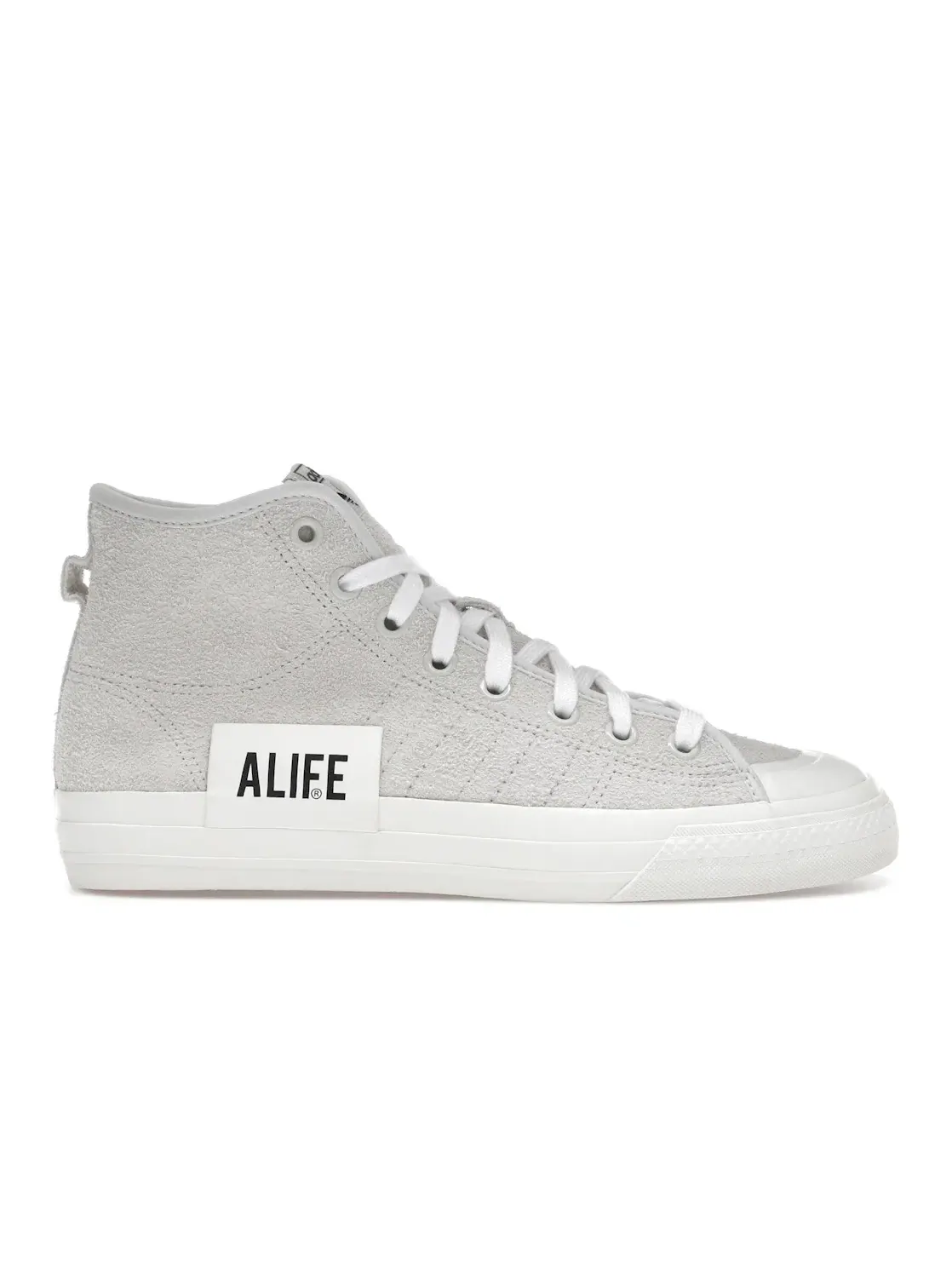 Мужские кроссовки Lifestyle Adidas Nizza Hi — изображение 1 из 4, кремовый белый