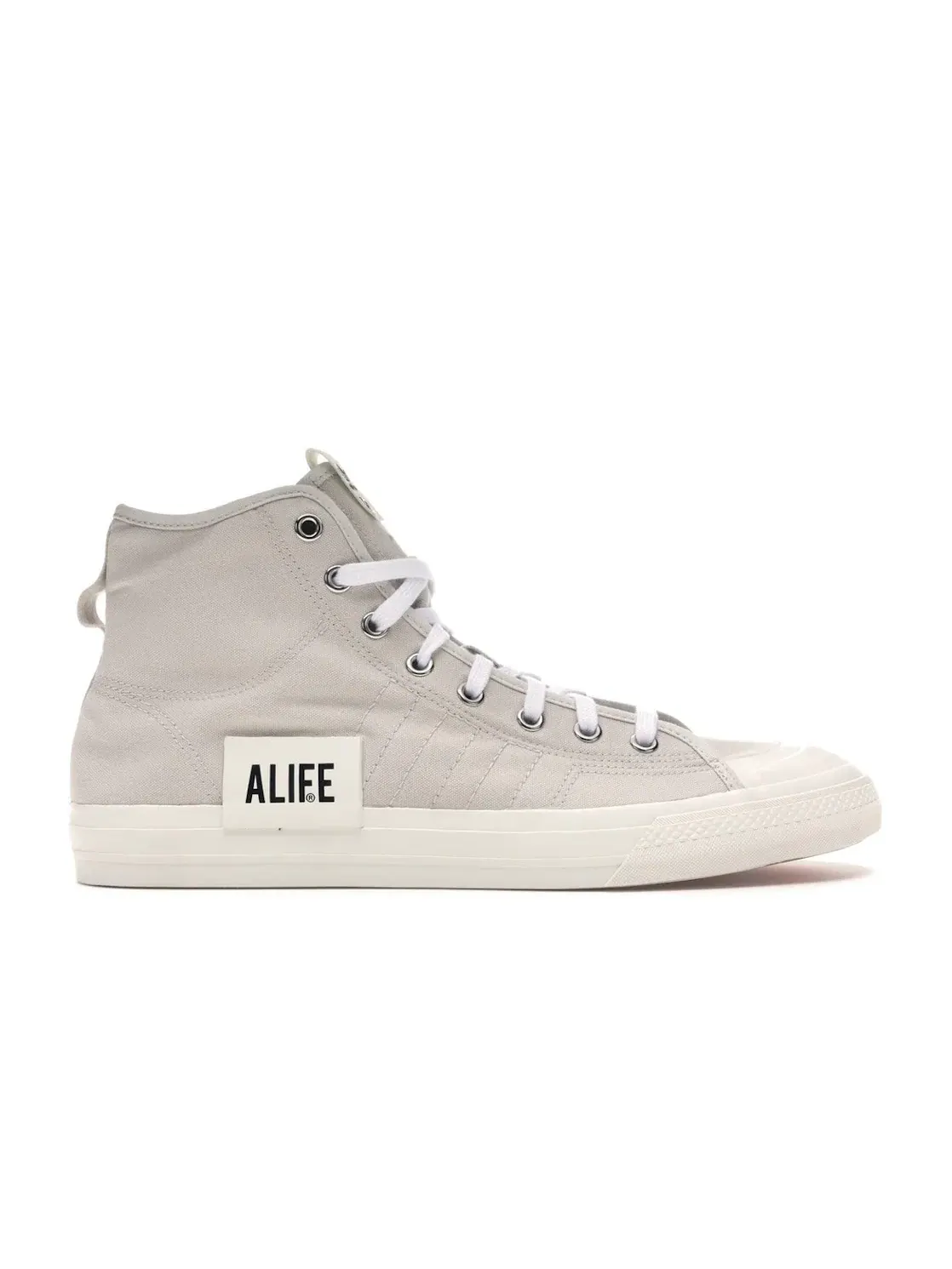 Мужские кроссовки повседневные Adidas Nizza Hi — изображение 1 из 4, белый белый белый