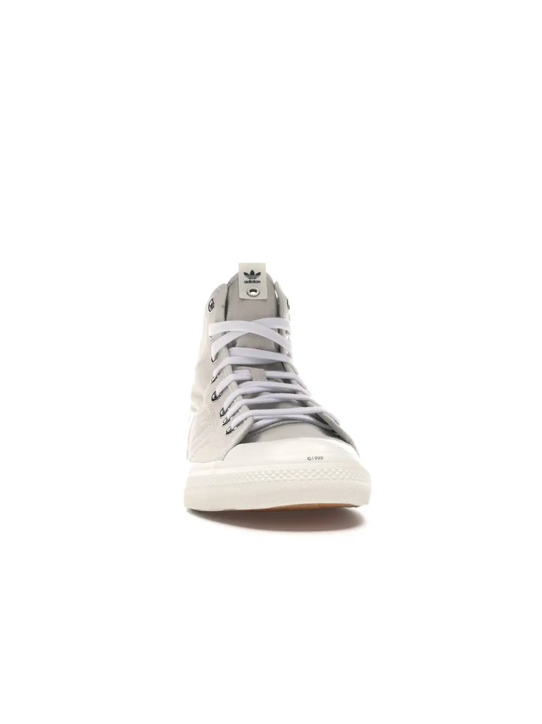Мужские кроссовки повседневные Adidas Nizza Hi — изображение 2 из 4, белый белый белый