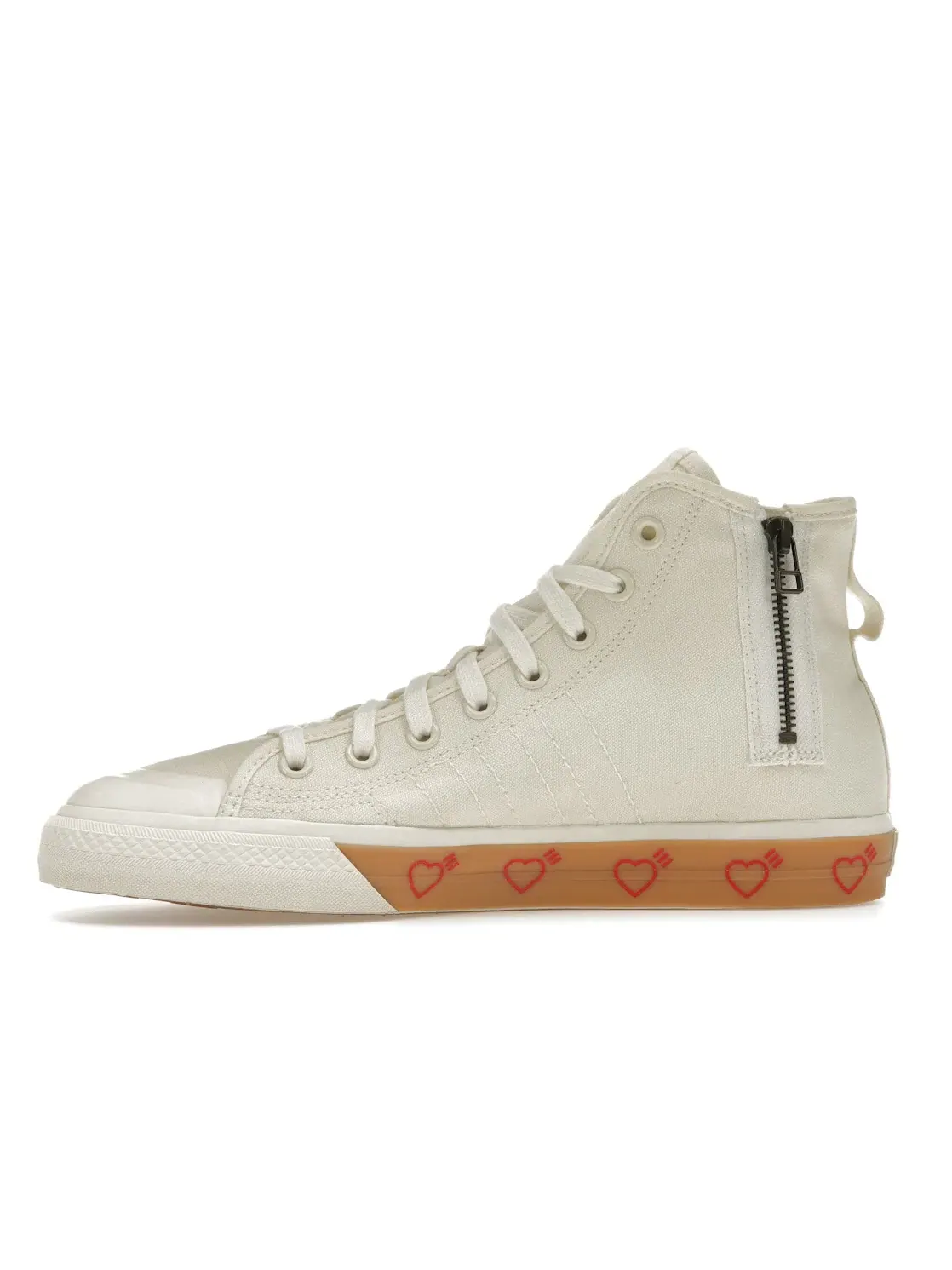 Мужские кроссовки Lifestyle Adidas Nizza Hi — изображение 3 из 4, белый/белый/белый
