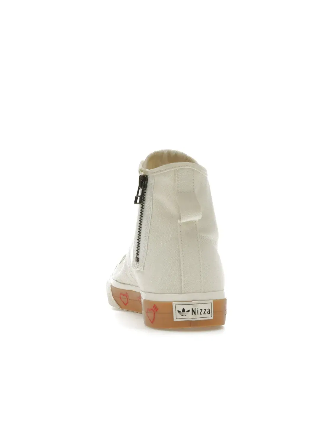 Мужские кроссовки Lifestyle Adidas Nizza Hi — изображение 4 из 4, белый/белый/белый