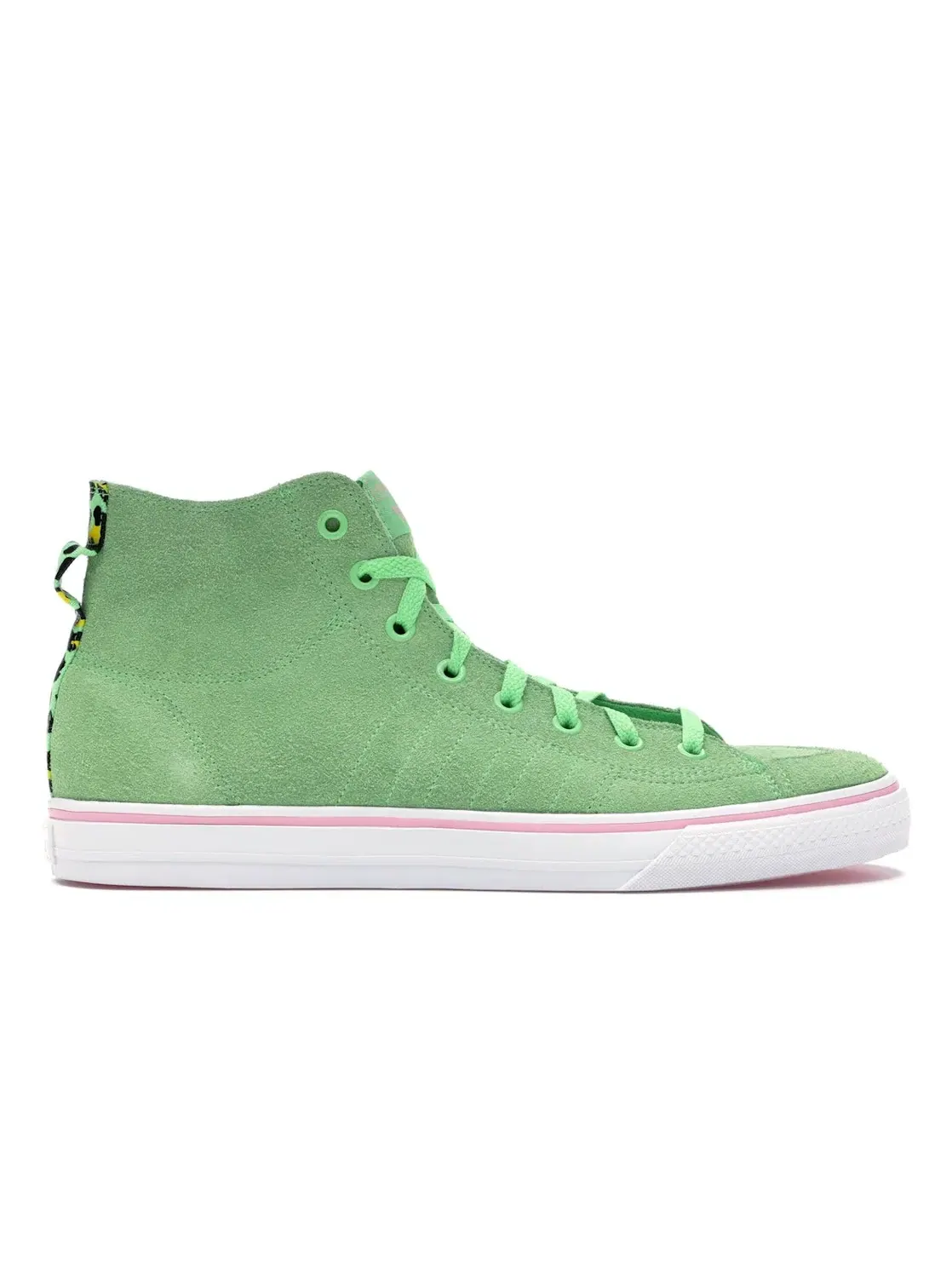 Мужские кроссовки с принтом Adidas Nizza Hi — изображение 1 из 4