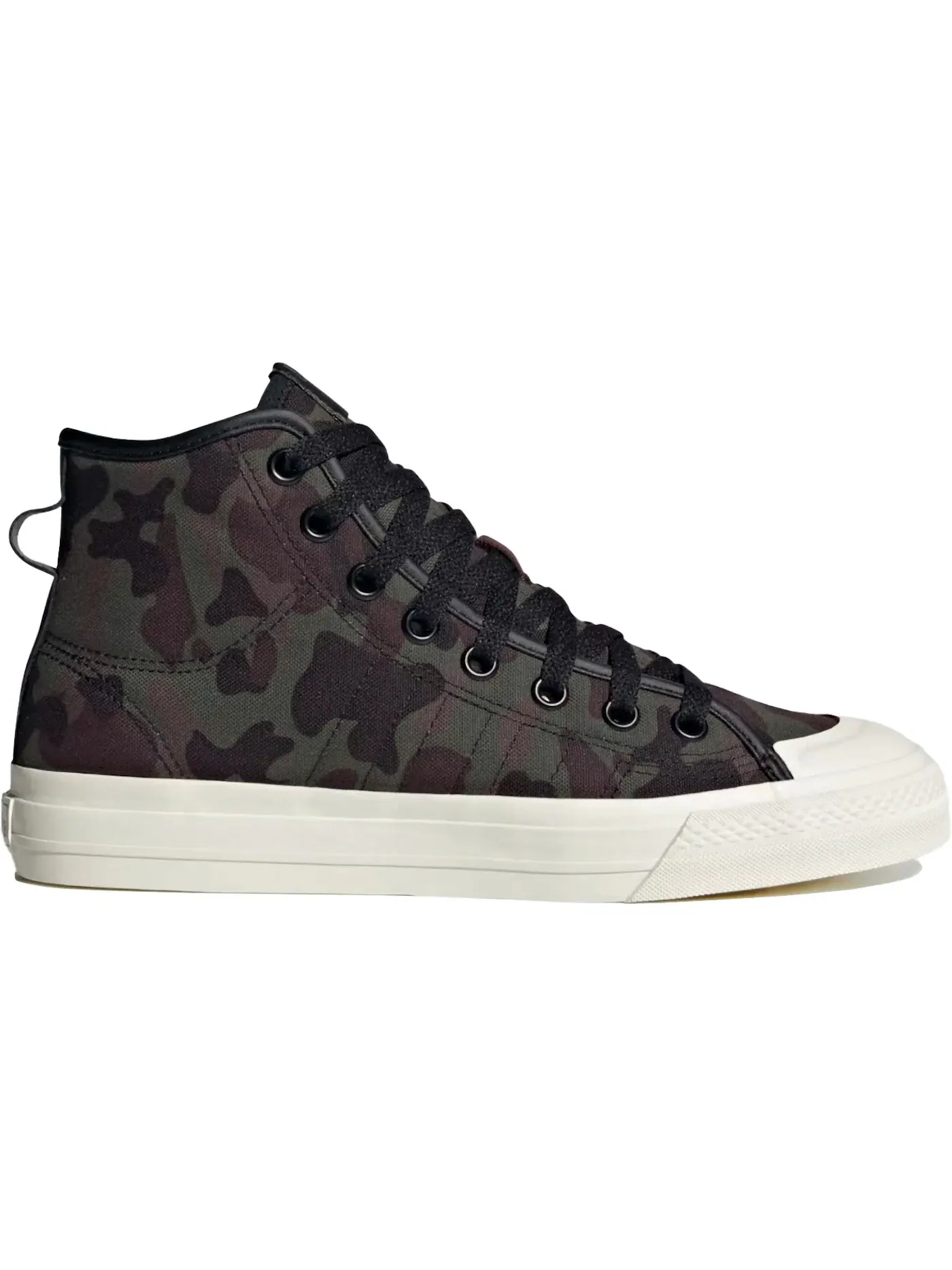 Мужские кроссовки Lifestyle Adidas Nizza Hi RF — изображение 1 из 1, оливковый/черный/черный