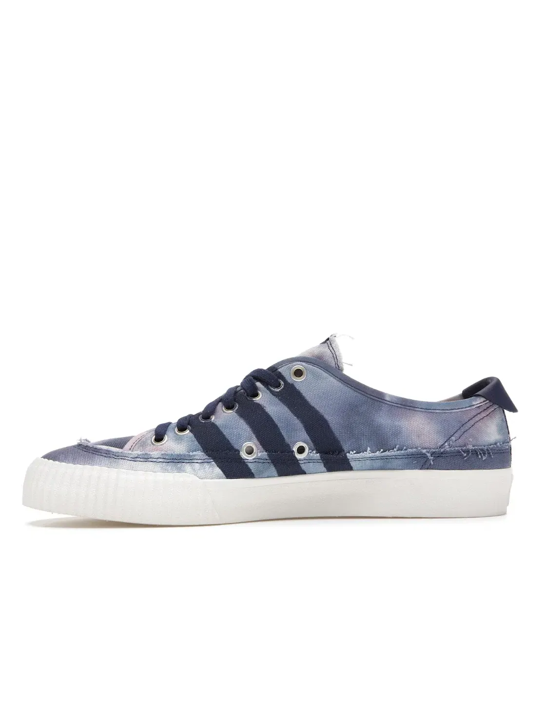 Мужские кроссовки с принтом тай-дай Adidas Nizza Lo — изображение 3 из 4, индиго