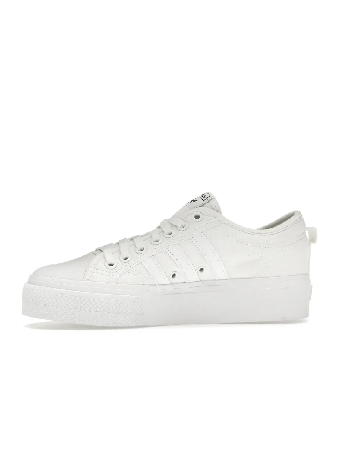 Женские кроссовки с платформой Adidas Nizza Platform — изображение 3 из 4, белый