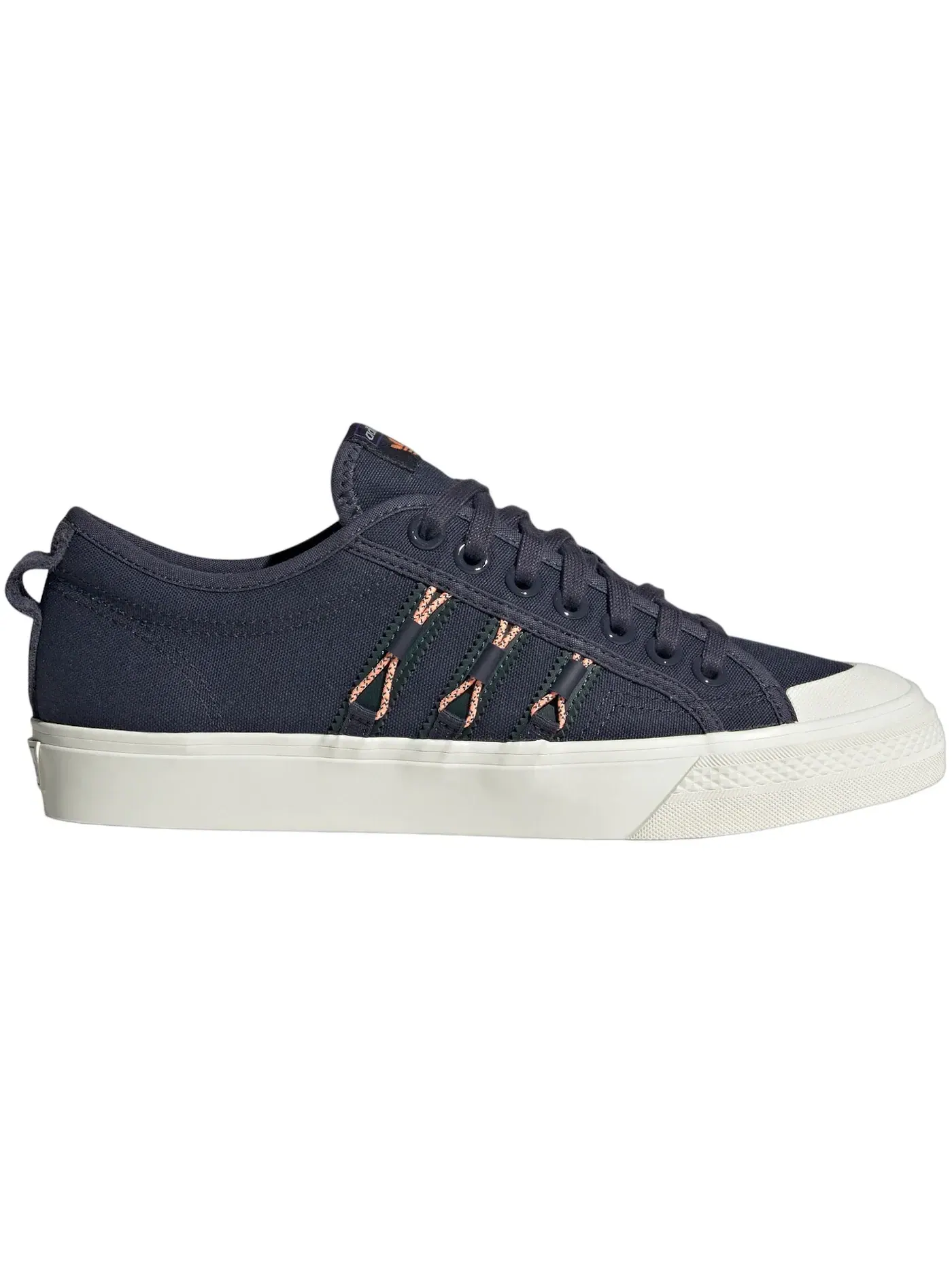 Мужские кроссовки Lifestyle Adidas Nizza — изображение 1 из 1, темно-синий//оранжевый