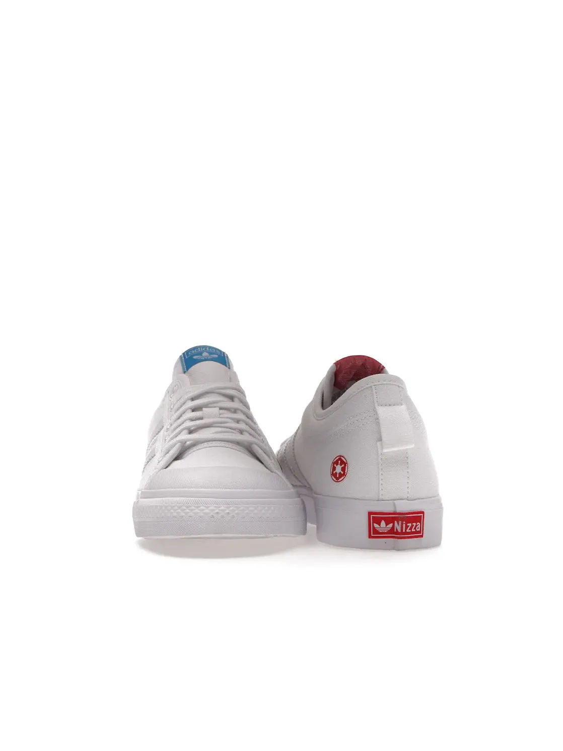 Мужские кроссовки Lifestyle Nizza Adidas — изображение 4 из 4, белый/белый/яркий синий